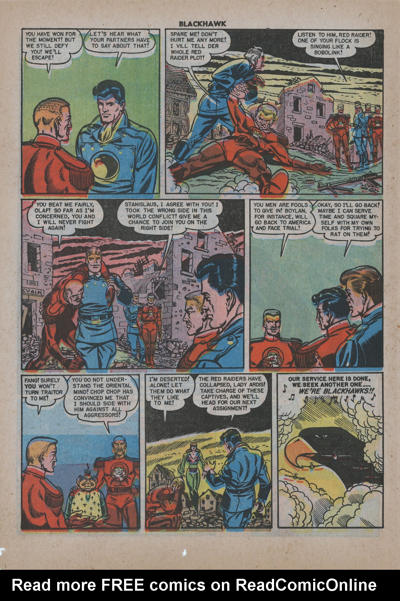 Read online Blackhawk (1957) comic -  Issue #40 - 35
