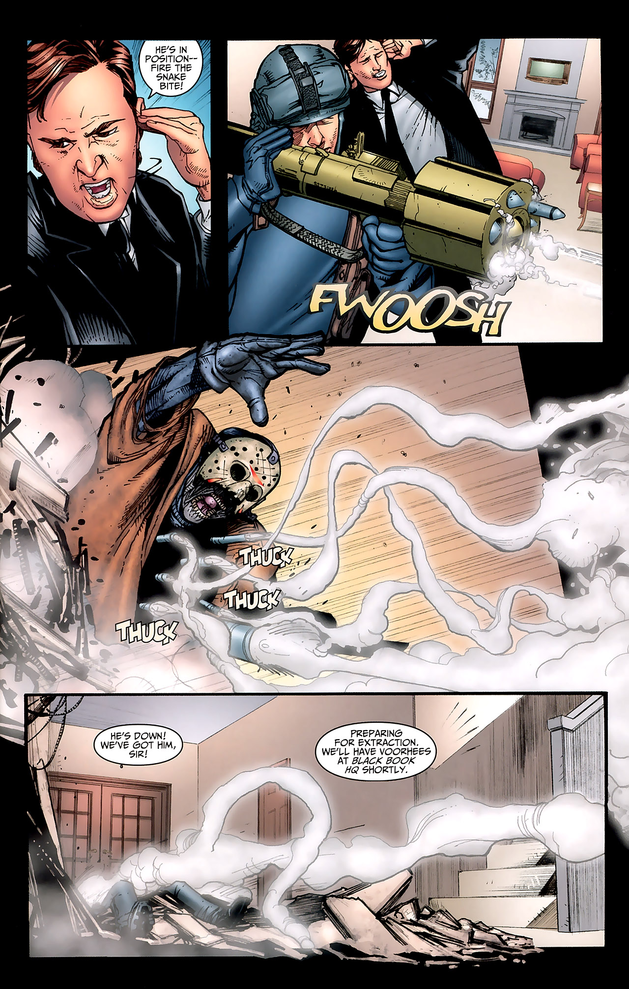 Read online Freddy vs. Jason vs. Ash: The Nightmare Warriors comic -  Issue #3 - 4