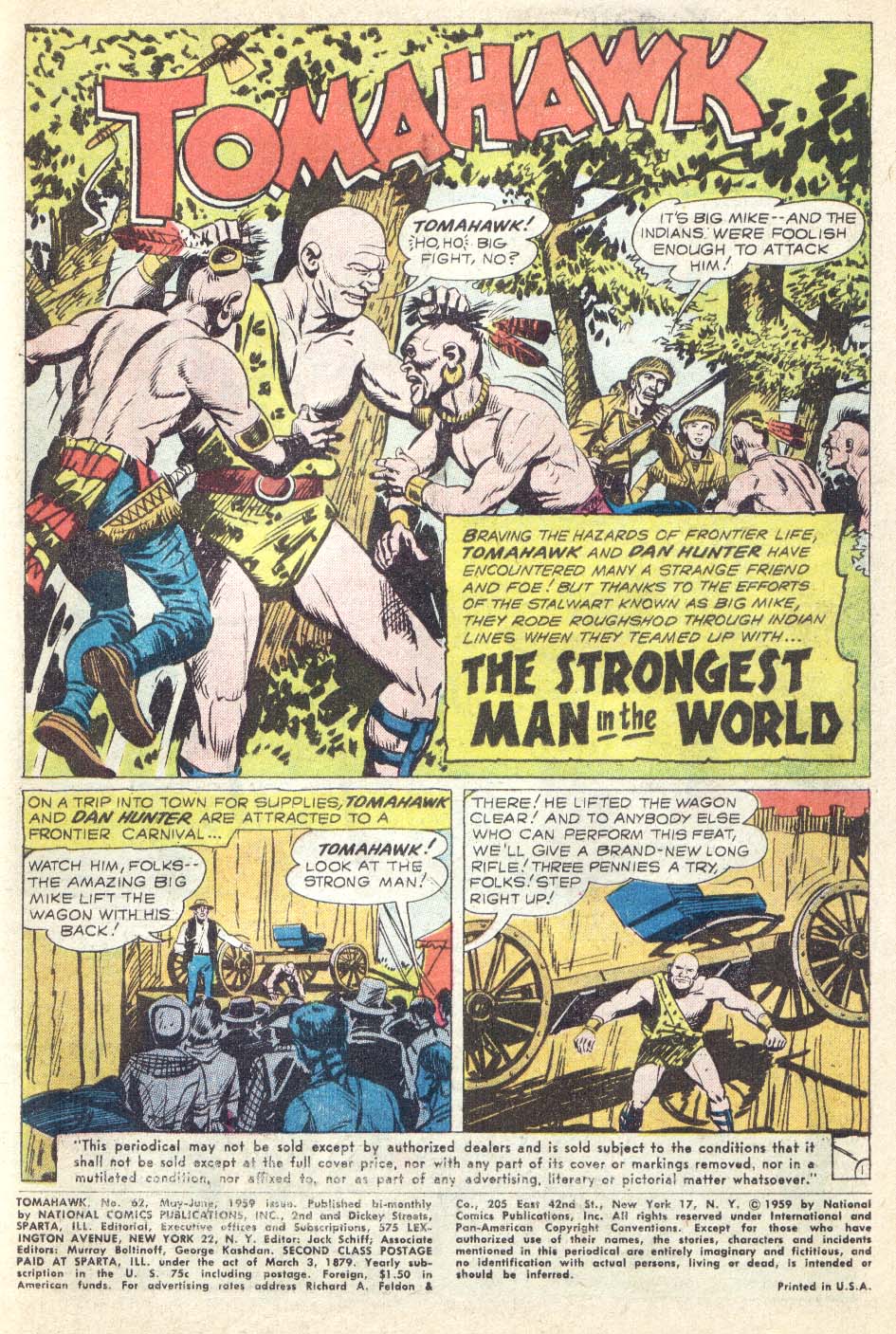 Read online Tomahawk comic -  Issue #62 - 3