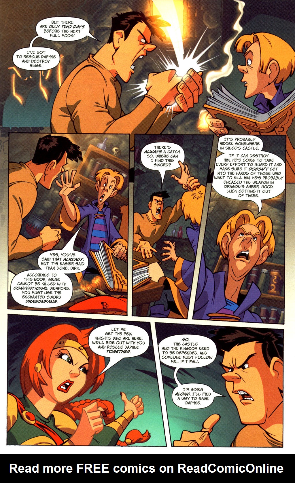 Read online Dragon's Lair comic -  Issue #1 - 23