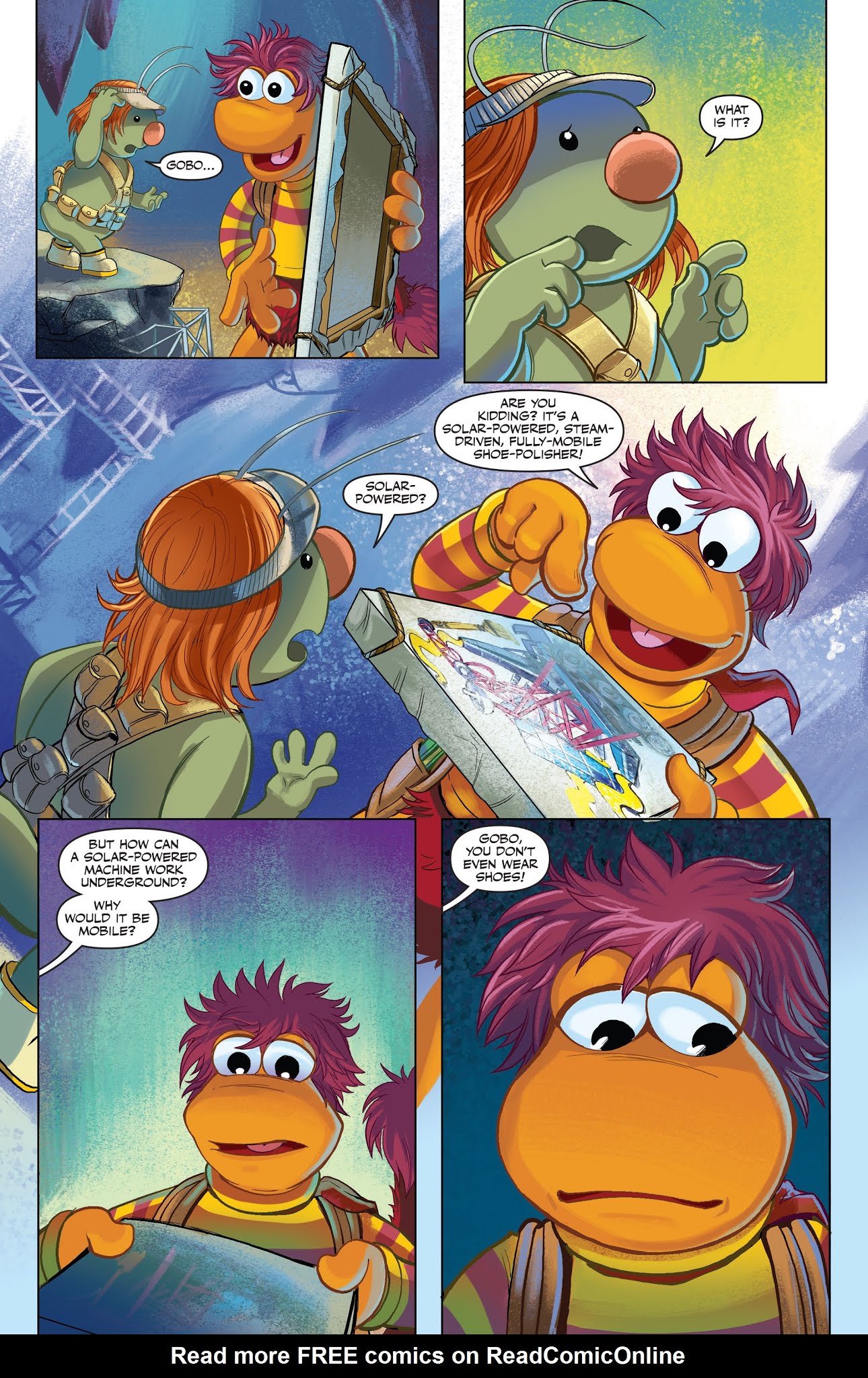 Read online Jim Henson's Fraggle Rock: Journey to the Everspring comic -  Issue #1 - 5