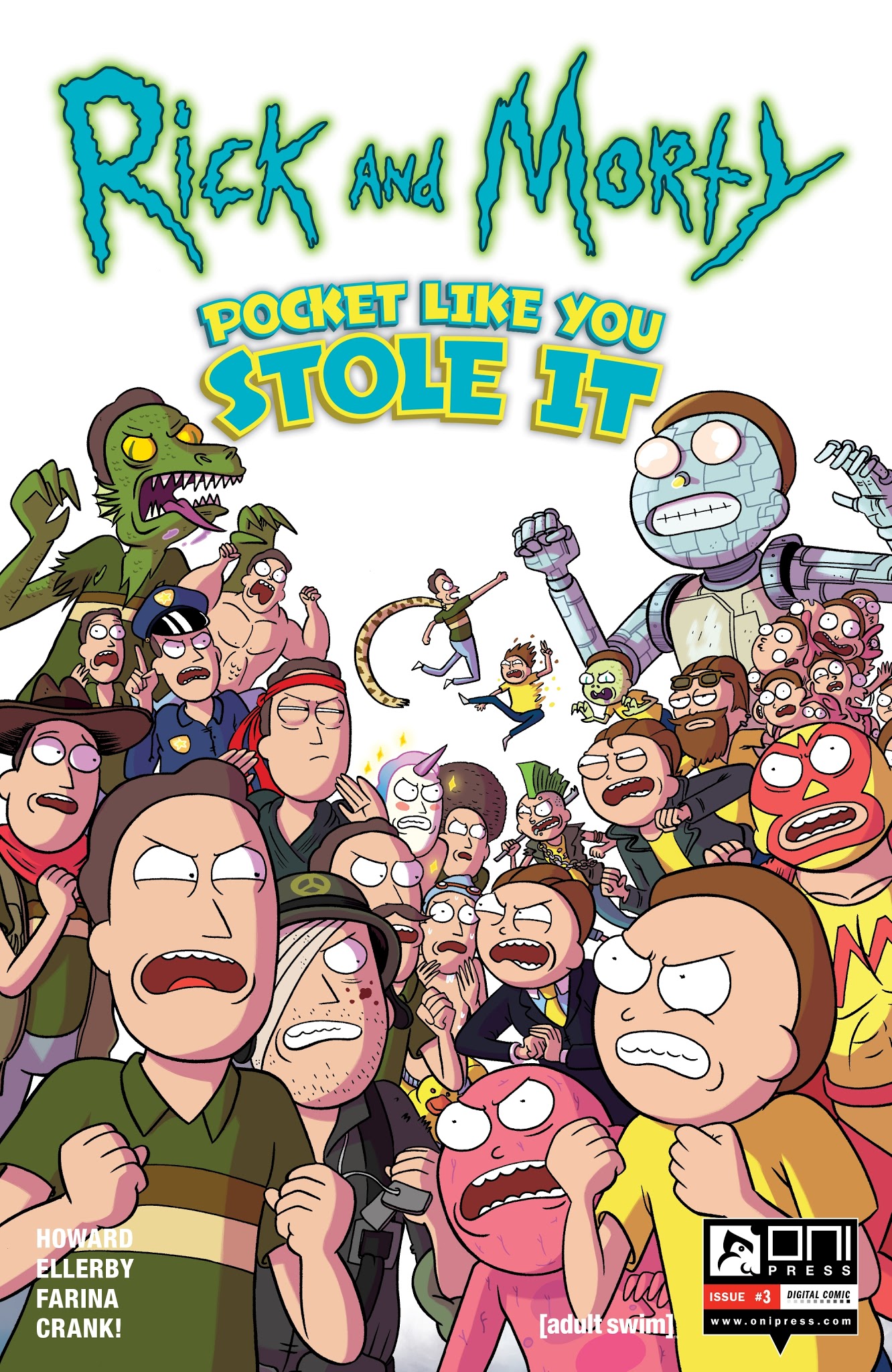 Read online Rick and Morty: Pocket Like You Stole It comic -  Issue #3 - 1