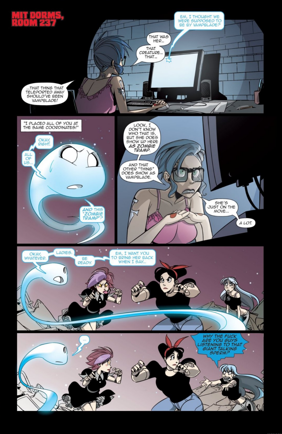 Read online Vampblade Season 4 comic -  Issue #9 - 15