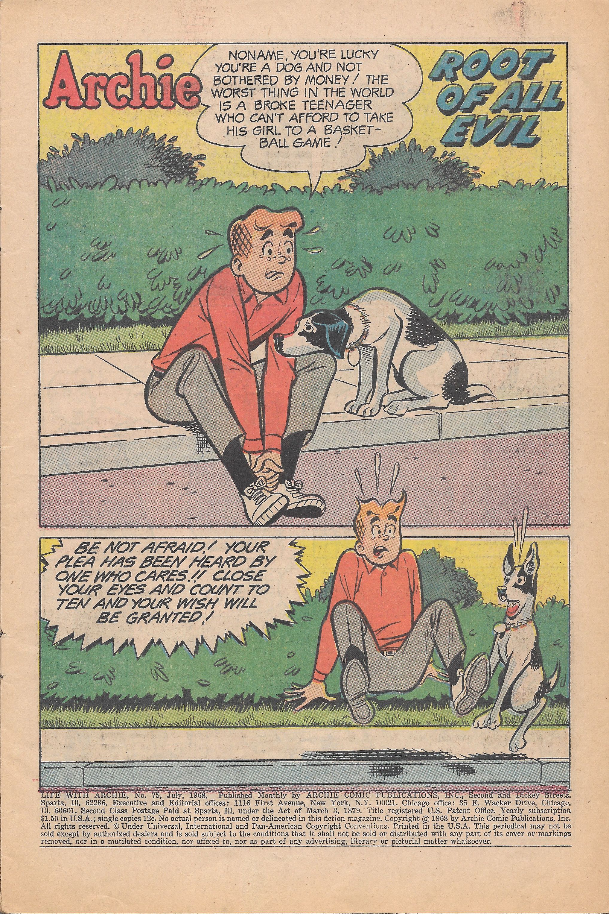 Read online Life With Archie (1958) comic -  Issue #75 - 3