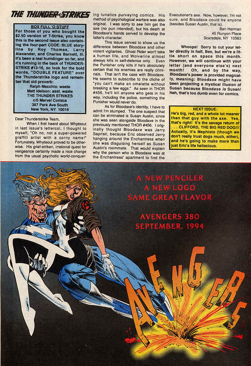 Read online Thunderstrike (1993) comic -  Issue #14 - 48