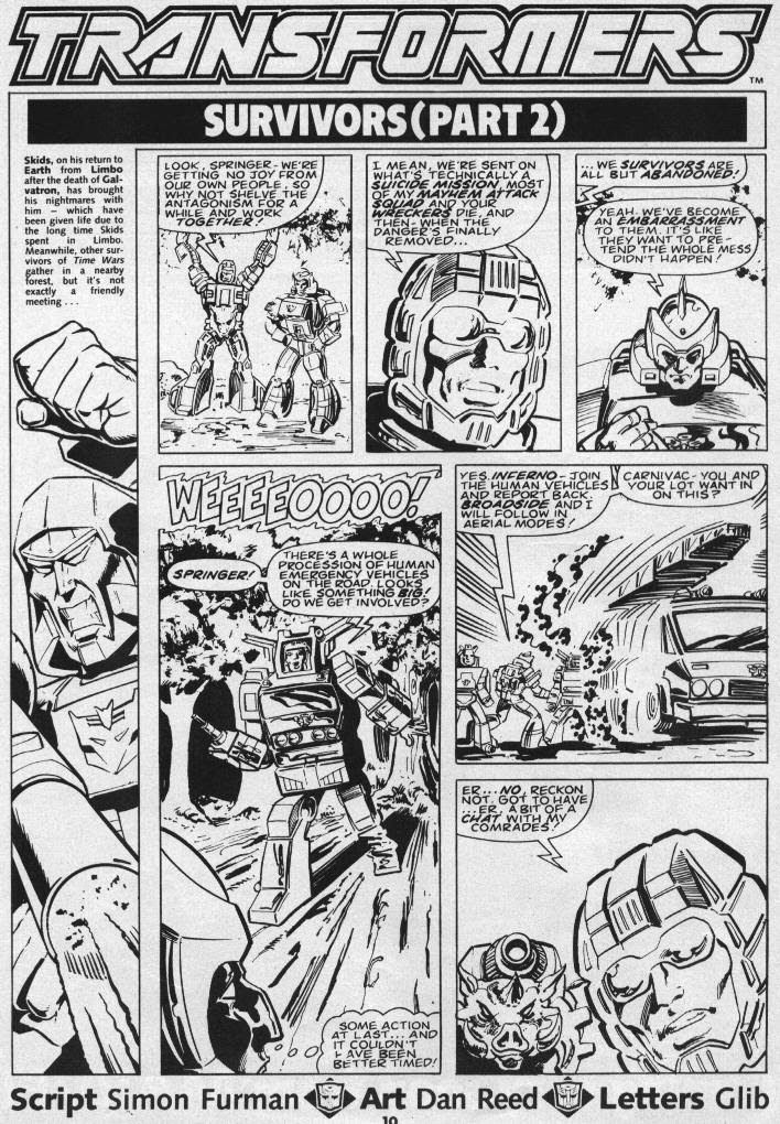 Read online The Transformers (UK) comic -  Issue #220 - 7