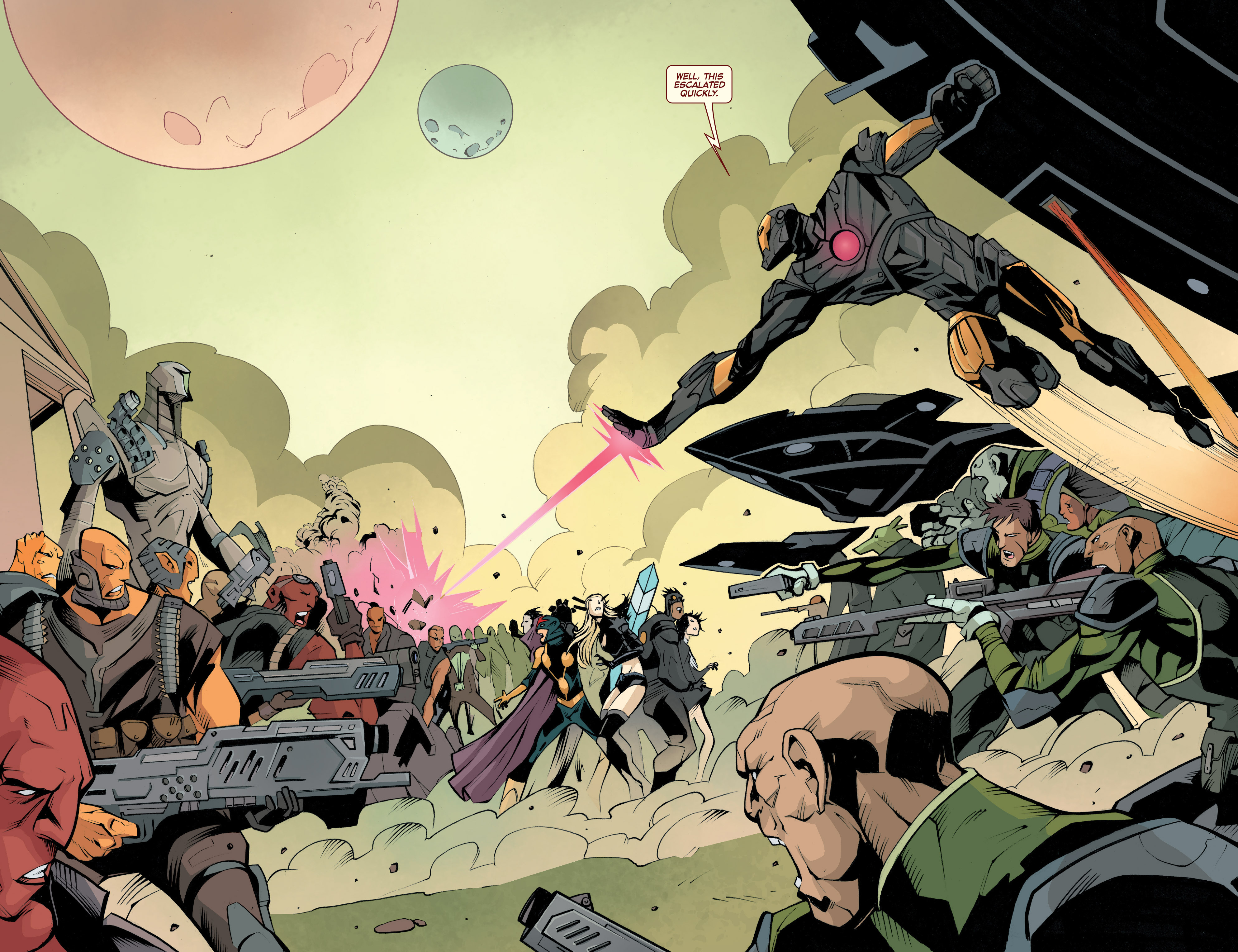 Read online Uncanny X-Men/Iron Man/Nova: No End In Sight comic -  Issue # TPB - 77