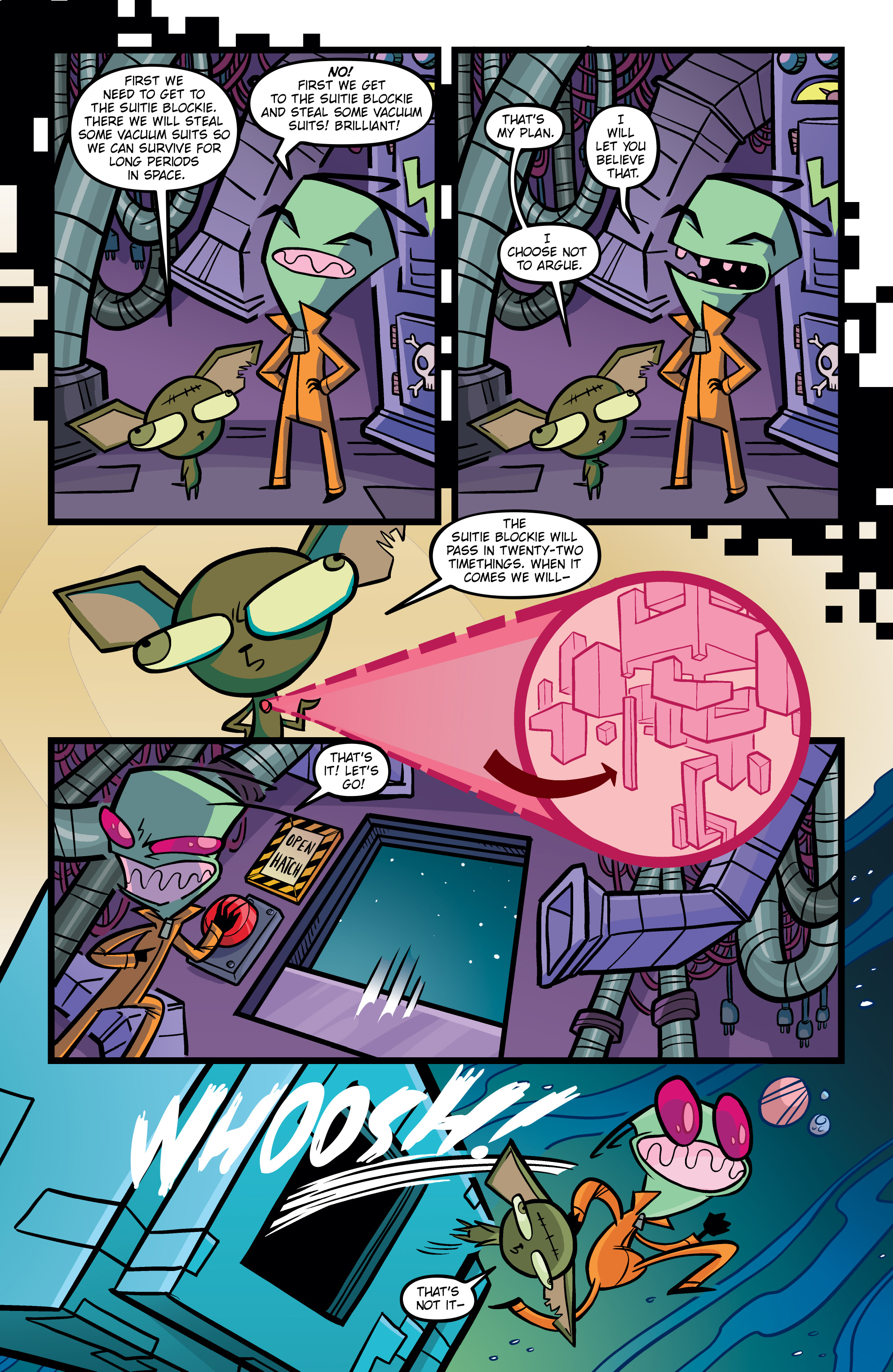 Read online Invader Zim comic -  Issue # _TPB 7 - 90