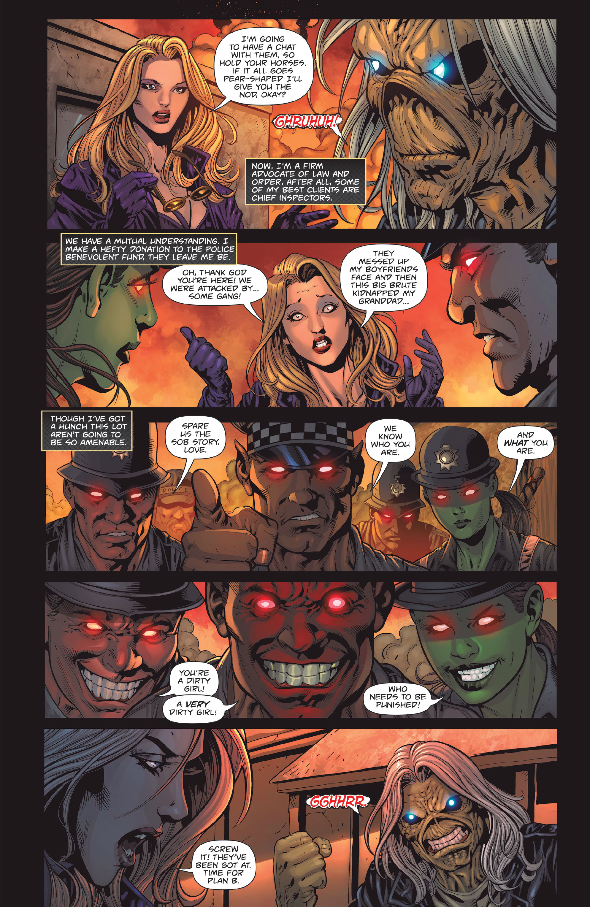 Read online Iron Maiden: Legacy of the Beast - Night City comic -  Issue #5 - 7
