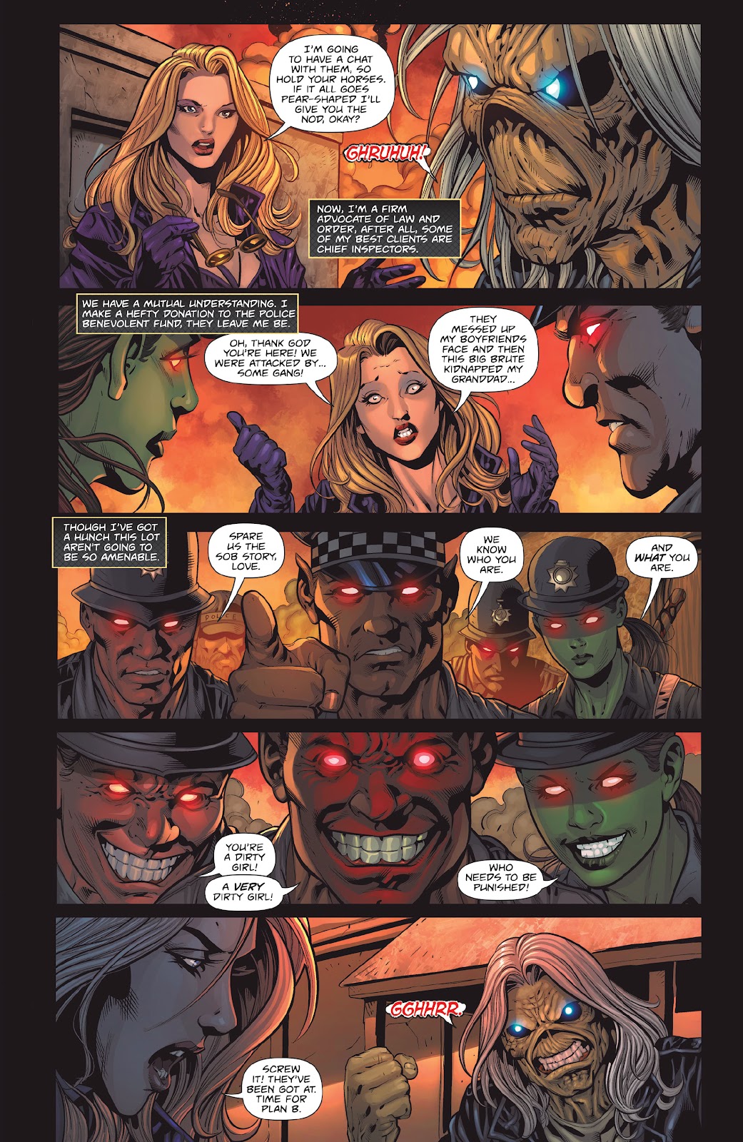 Iron Maiden: Legacy of the Beast - Night City issue 5 - Page 7