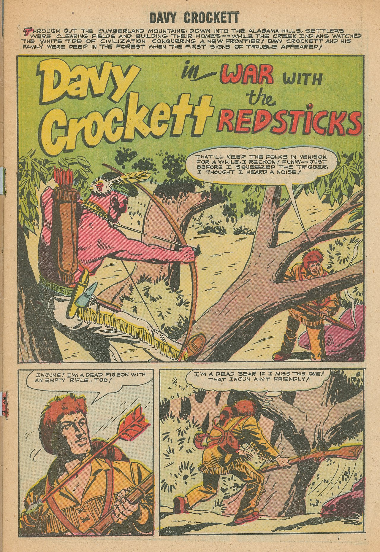 Read online Davy Crockett comic -  Issue #2 - 3