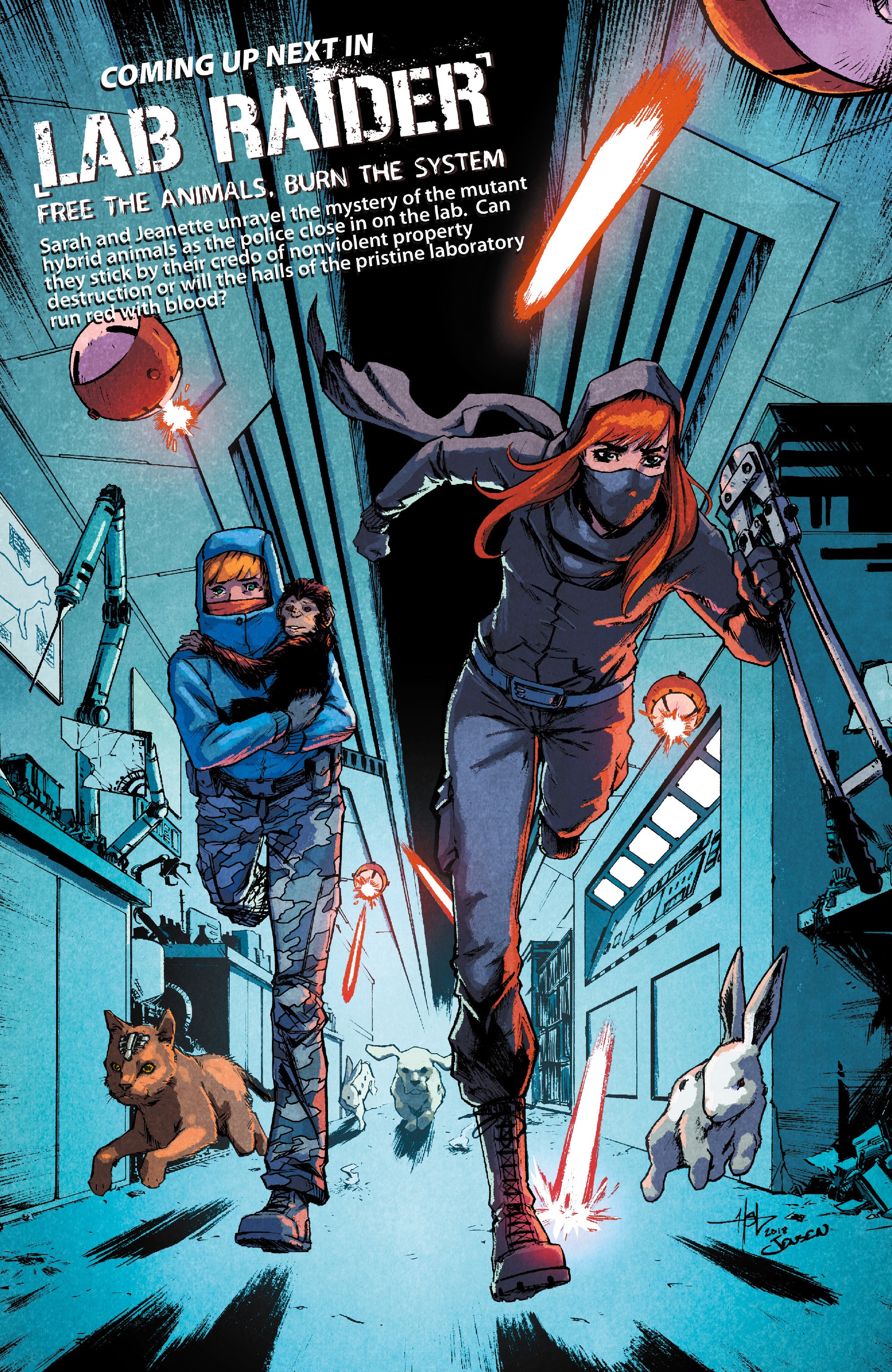 Read online Lab Raider comic -  Issue #1 - 28