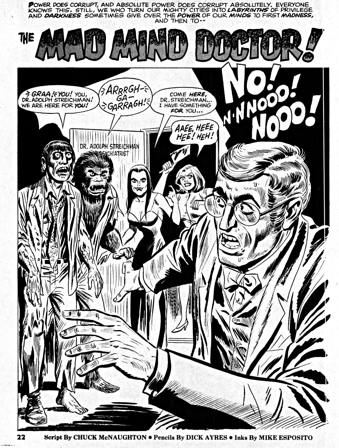Read online Nightmare (1970) comic -  Issue #4 - 21