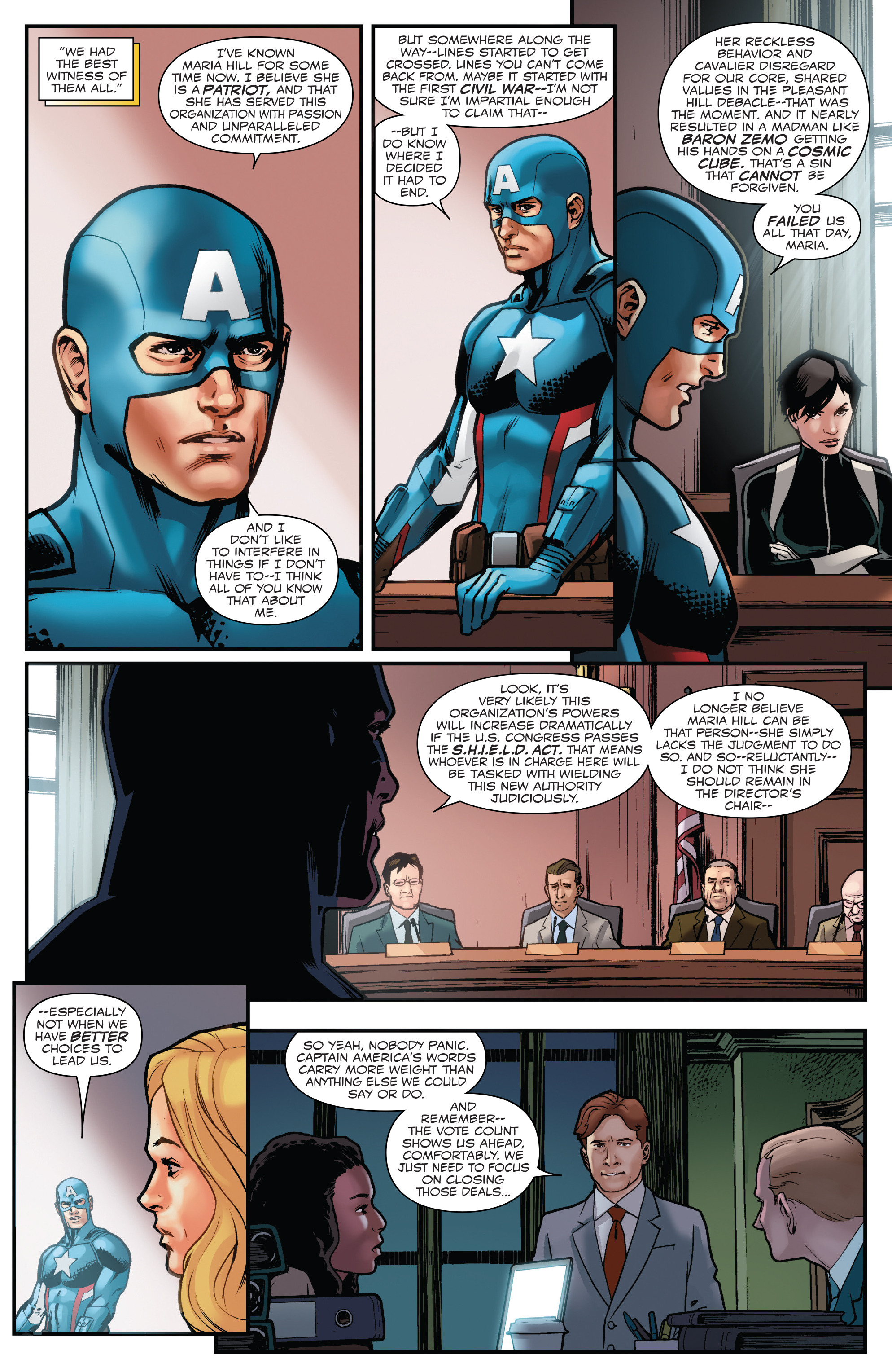 Read online Captain America: Steve Rogers comic -  Issue #9 - 13