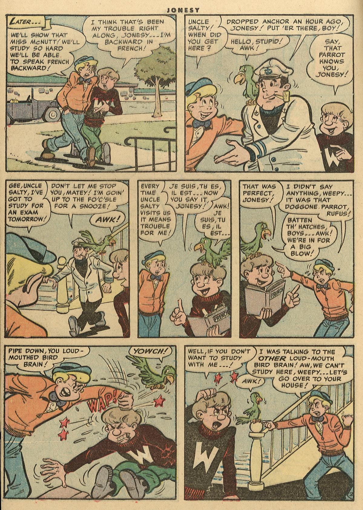Read online Jonesy (1953) comic -  Issue #5 - 4