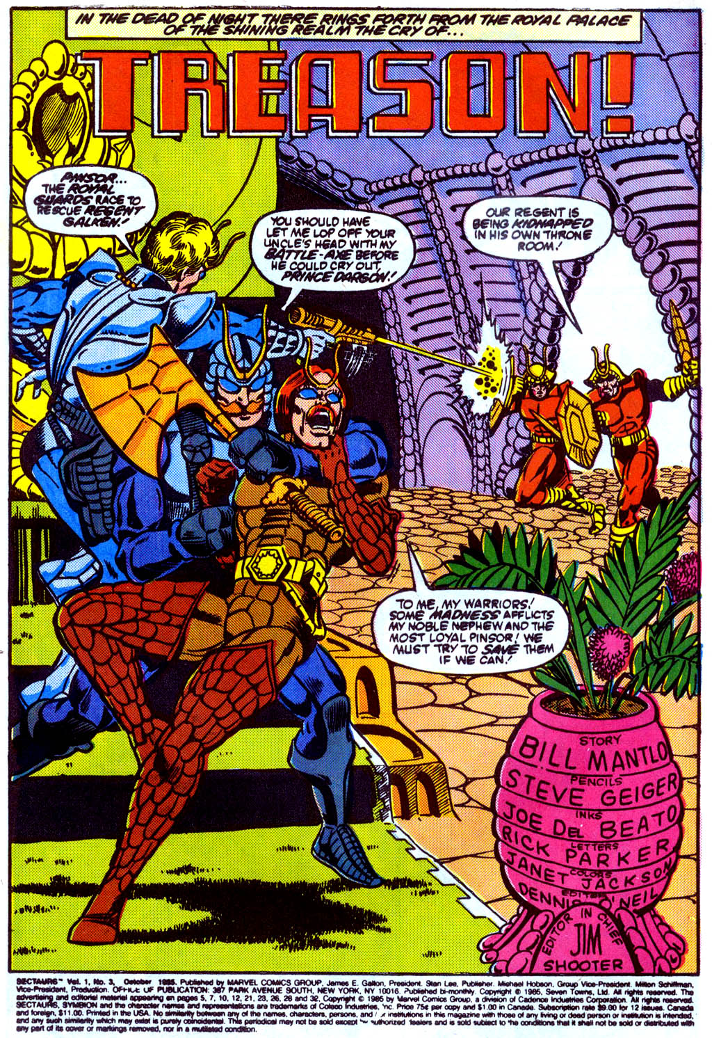 Read online Sectaurs comic -  Issue #3 - 2