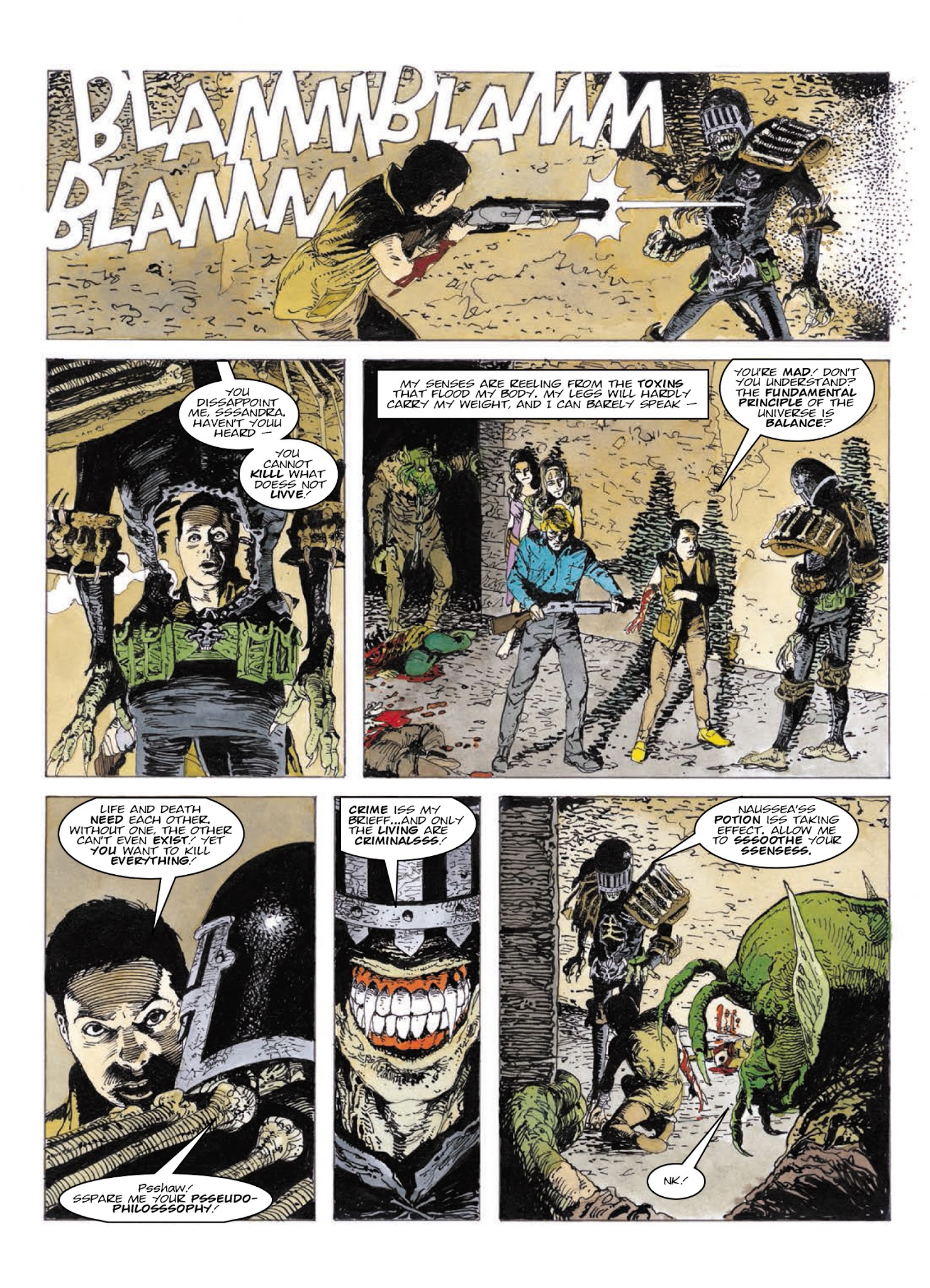 Read online Judge Anderson: The Psi Files comic -  Issue # TPB 4 - 133
