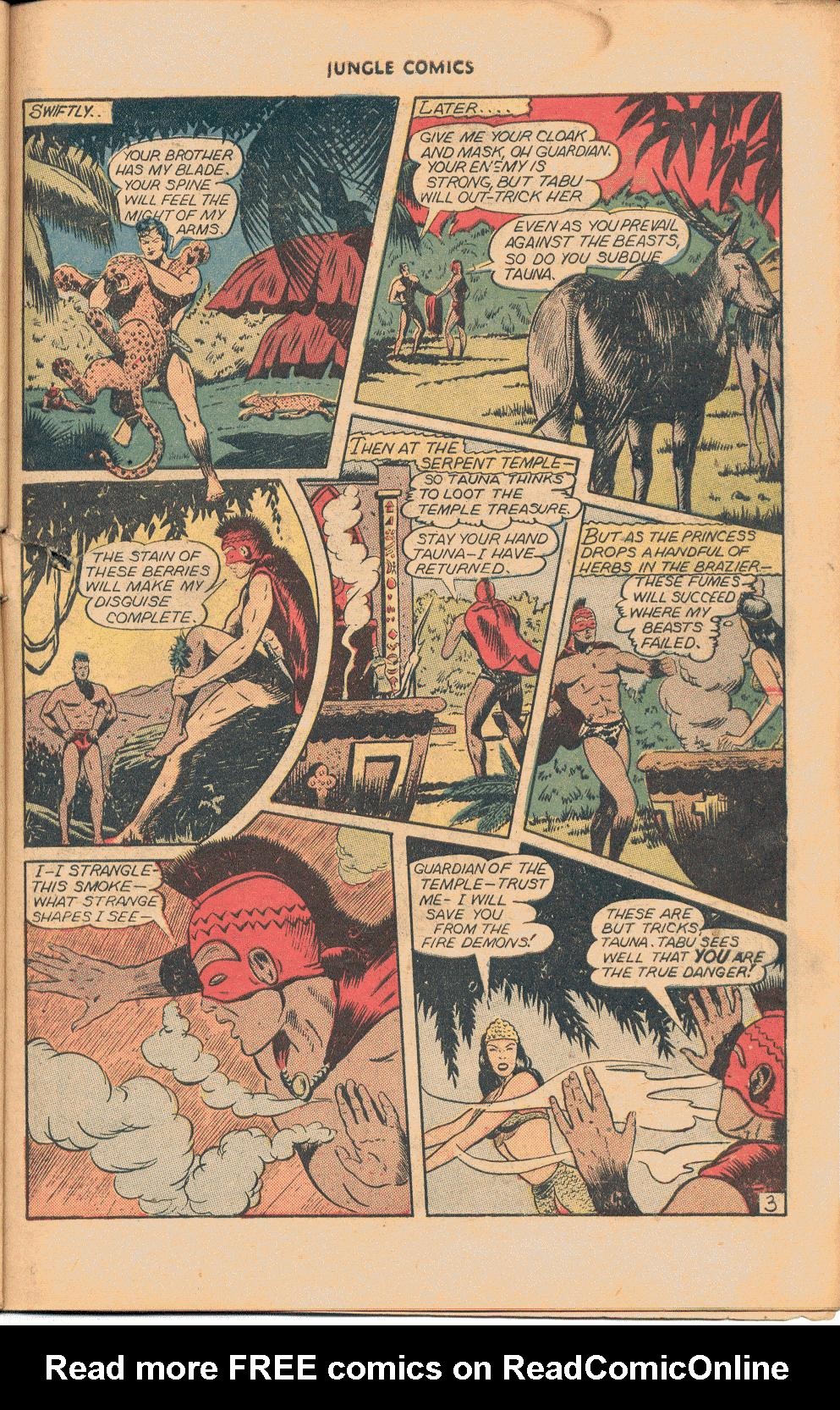 Read online Jungle Comics comic -  Issue #73 - 23