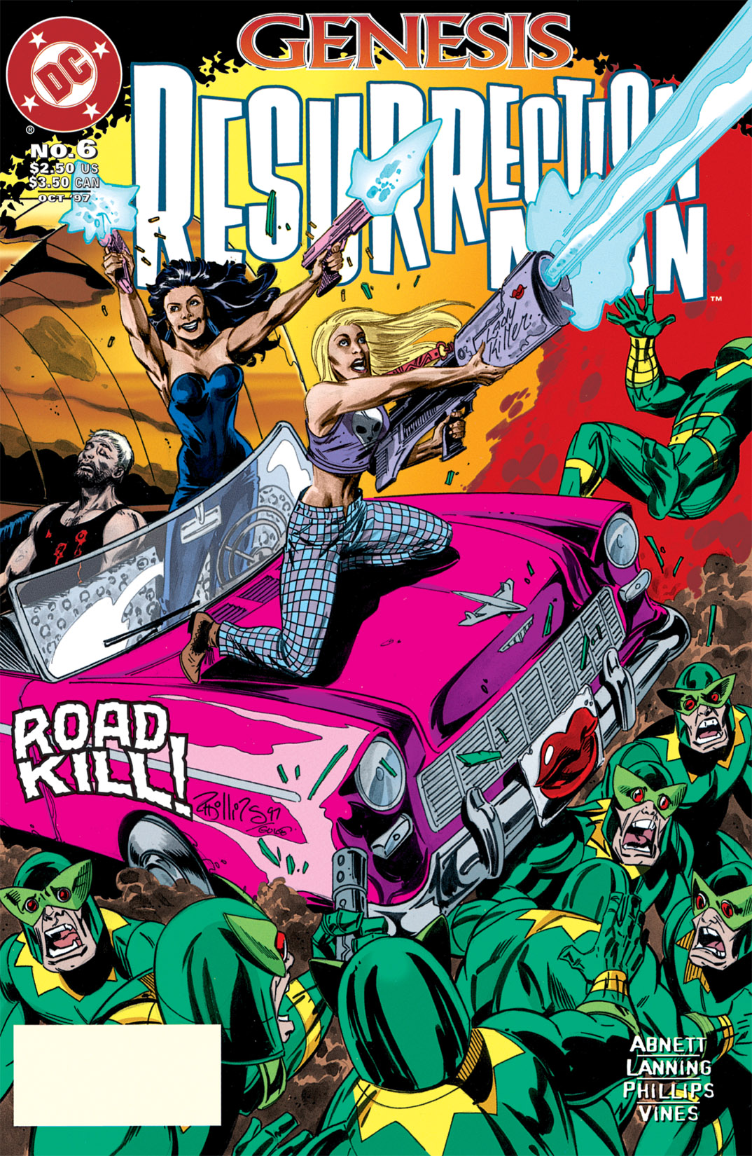 Read online Resurrection Man (1997) comic -  Issue #6 - 1
