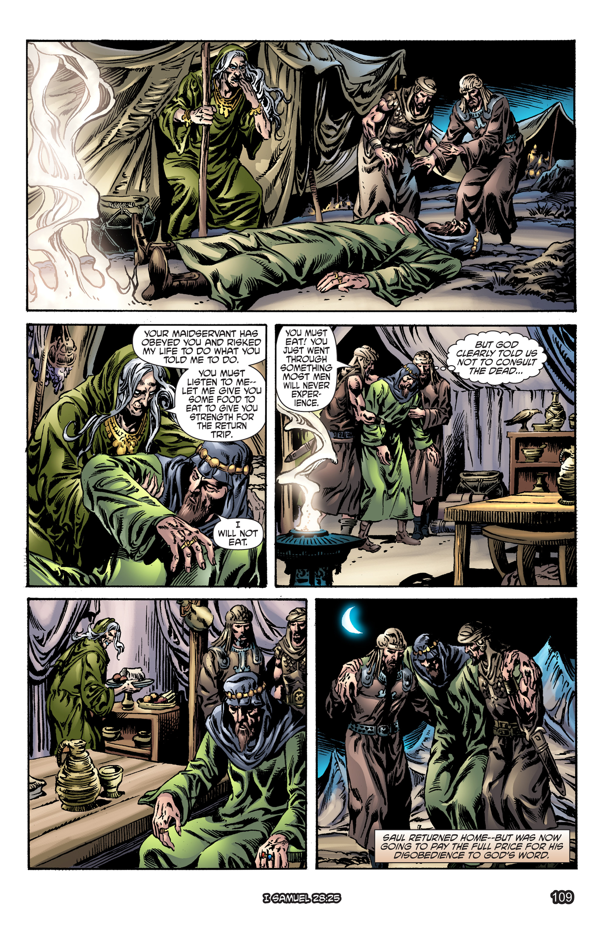 Read online The Kingstone Bible comic -  Issue #5 - 113