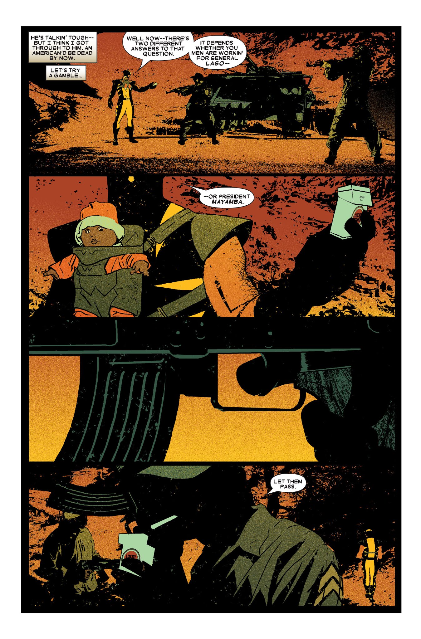 Read online Wolverine: Blood & Sorrow comic -  Issue # TPB - 28