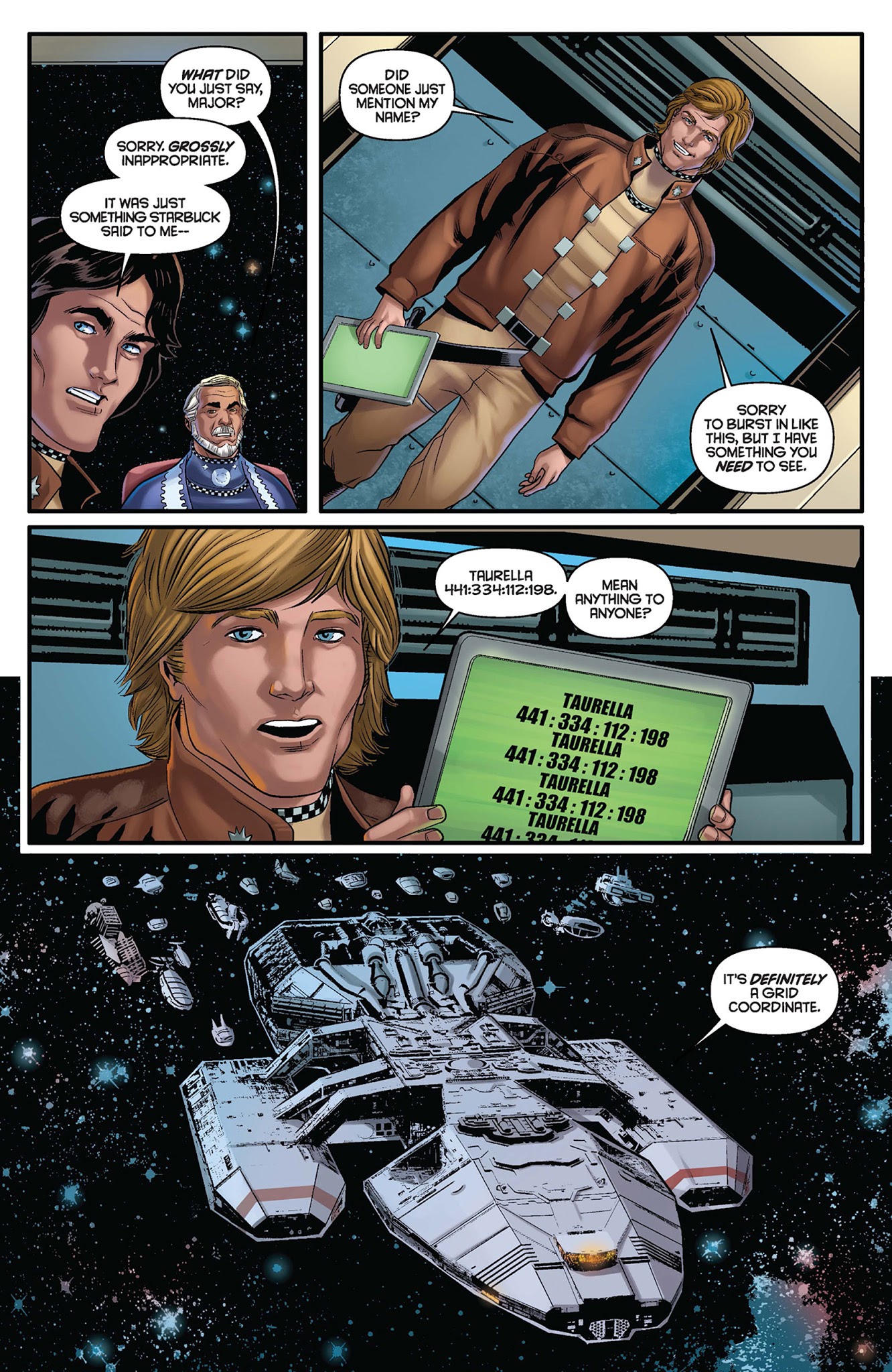 Read online Classic Battlestar Galactica: The Death of Apollo comic -  Issue #1 - 19