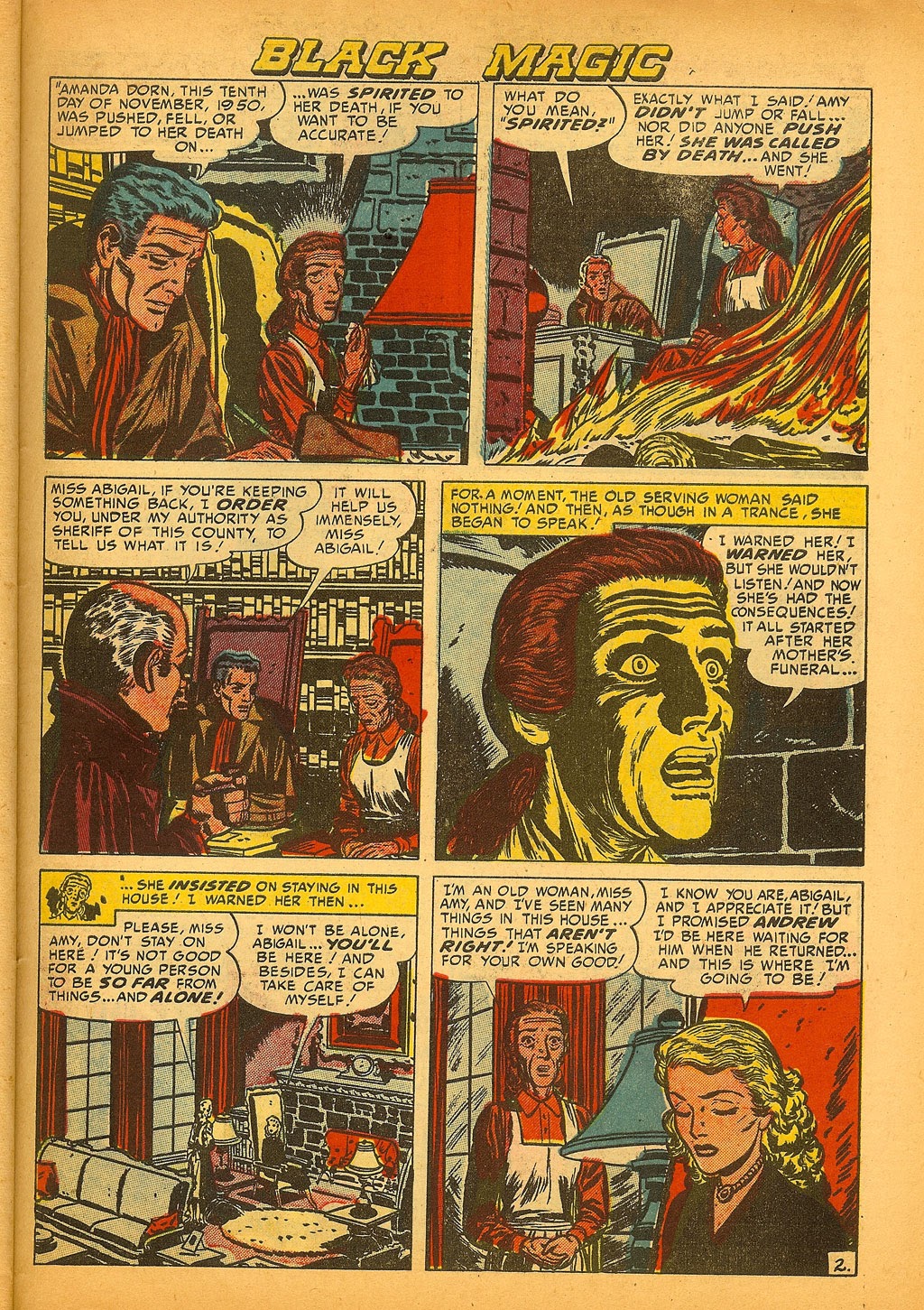Read online Black Magic (1950) comic -  Issue #14 - 35