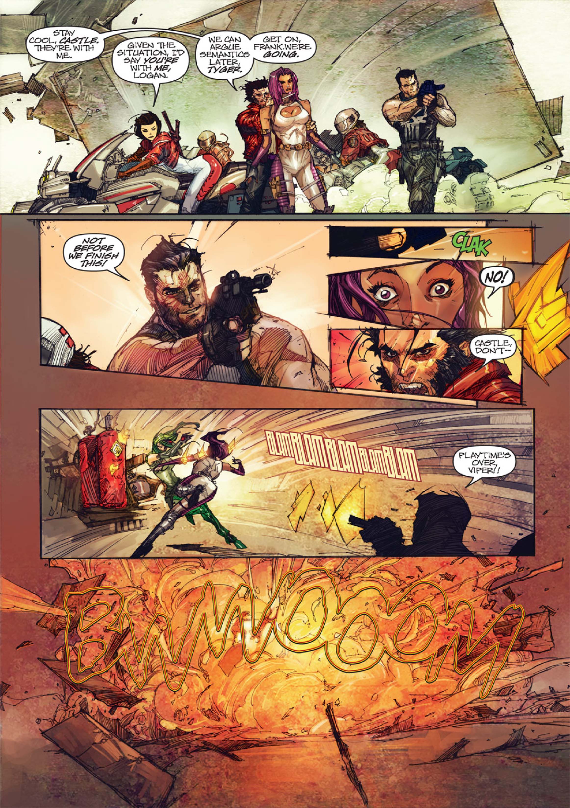 Read online Astonishing Tales: Wolverine/Punisher comic -  Issue #3 - 5