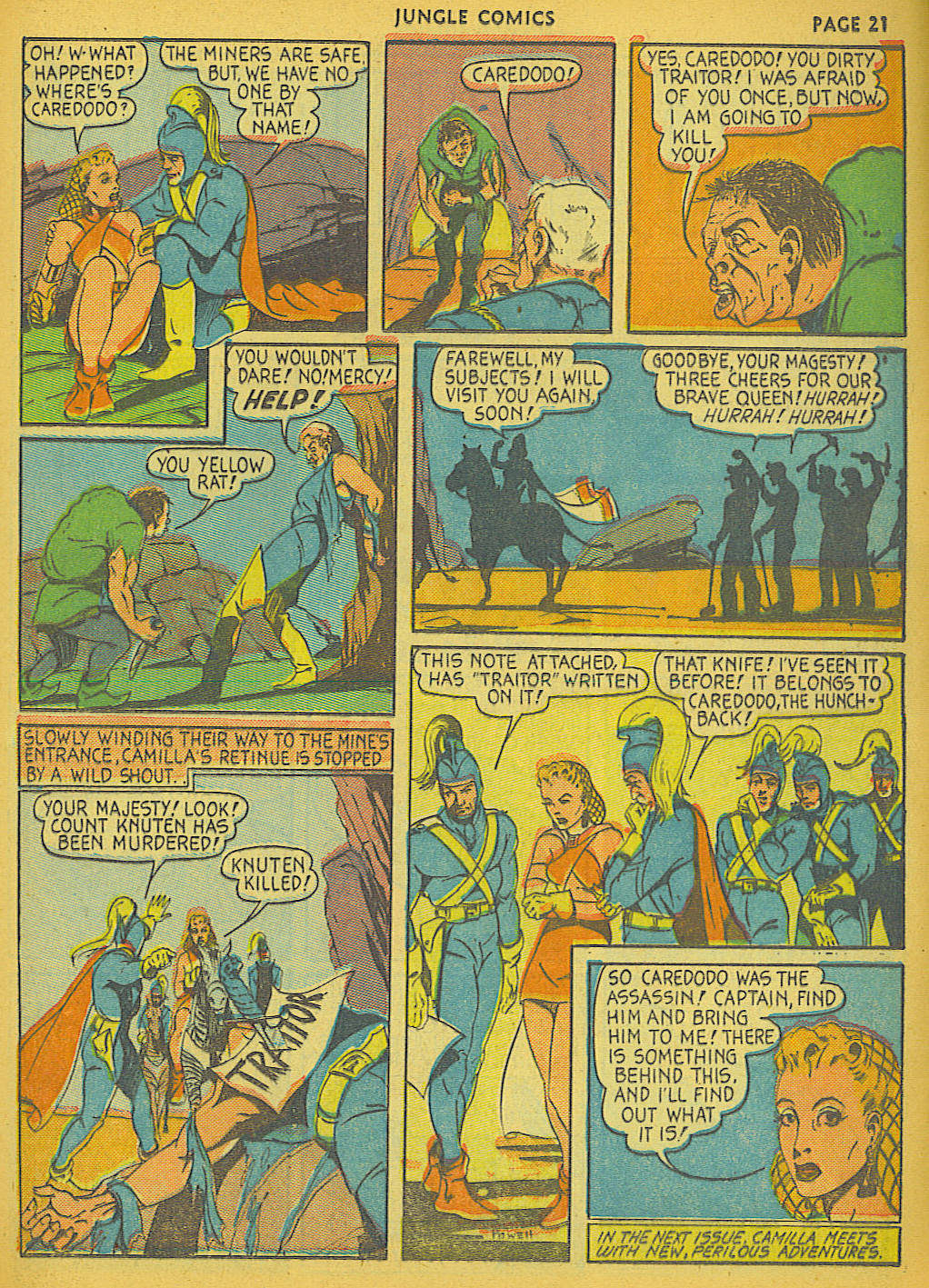 Read online Jungle Comics comic -  Issue #6 - 23