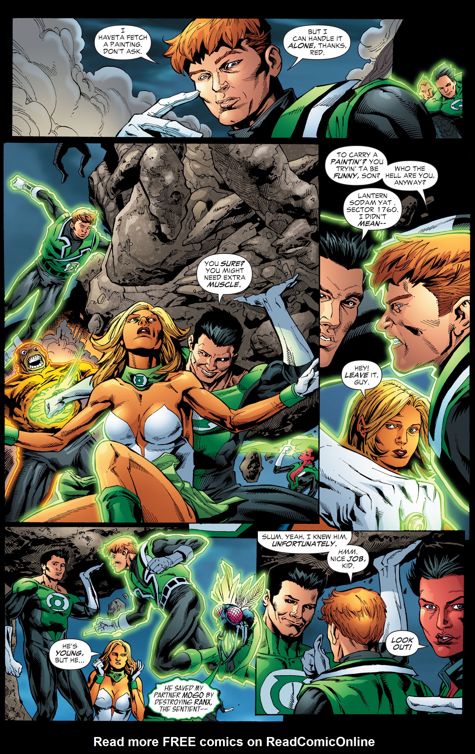 Read online Green Lantern by Geoff Johns comic -  Issue # TPB 3 (Part 3) - 36