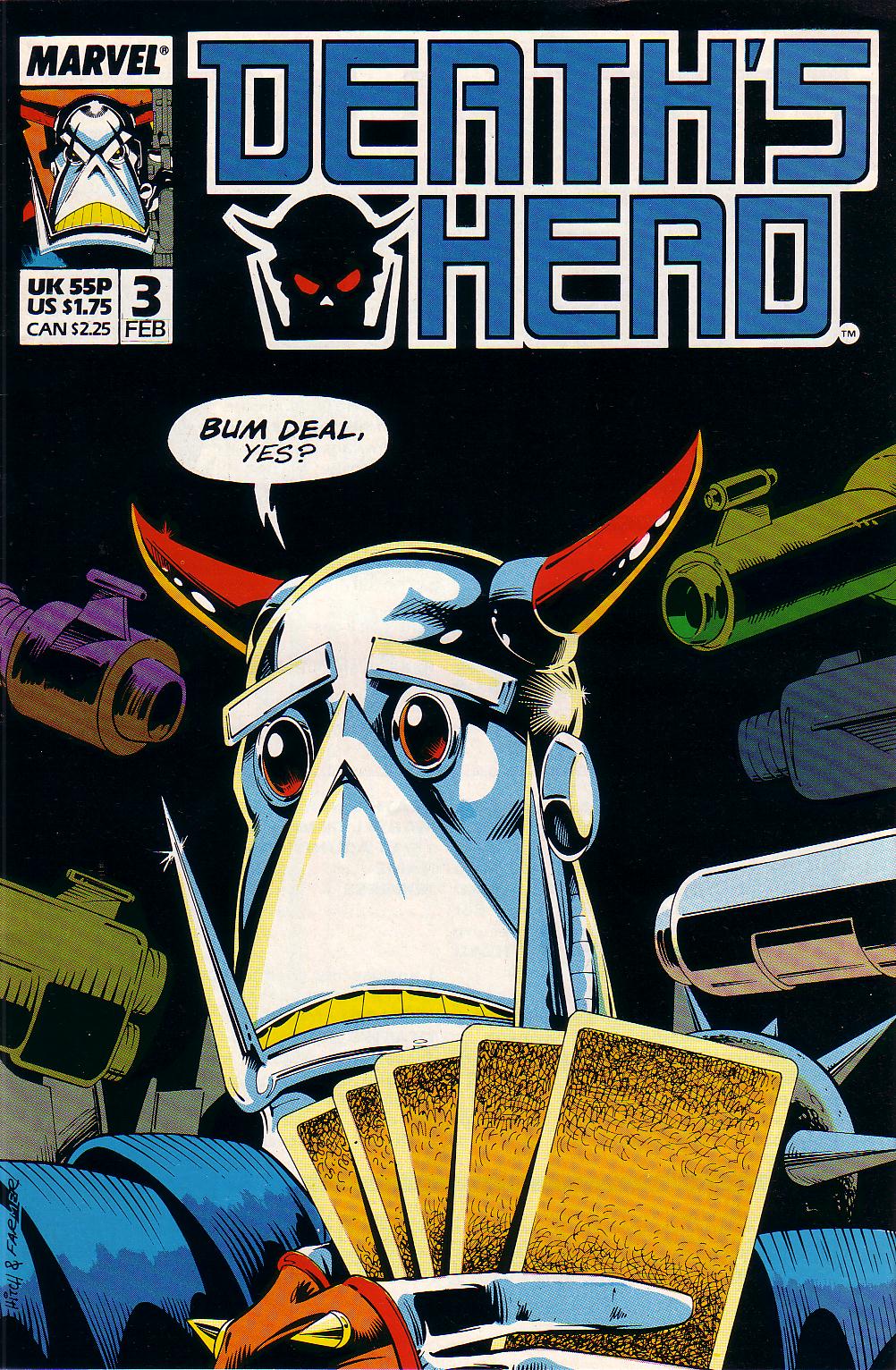 Read online Death's Head comic -  Issue #3 - 1