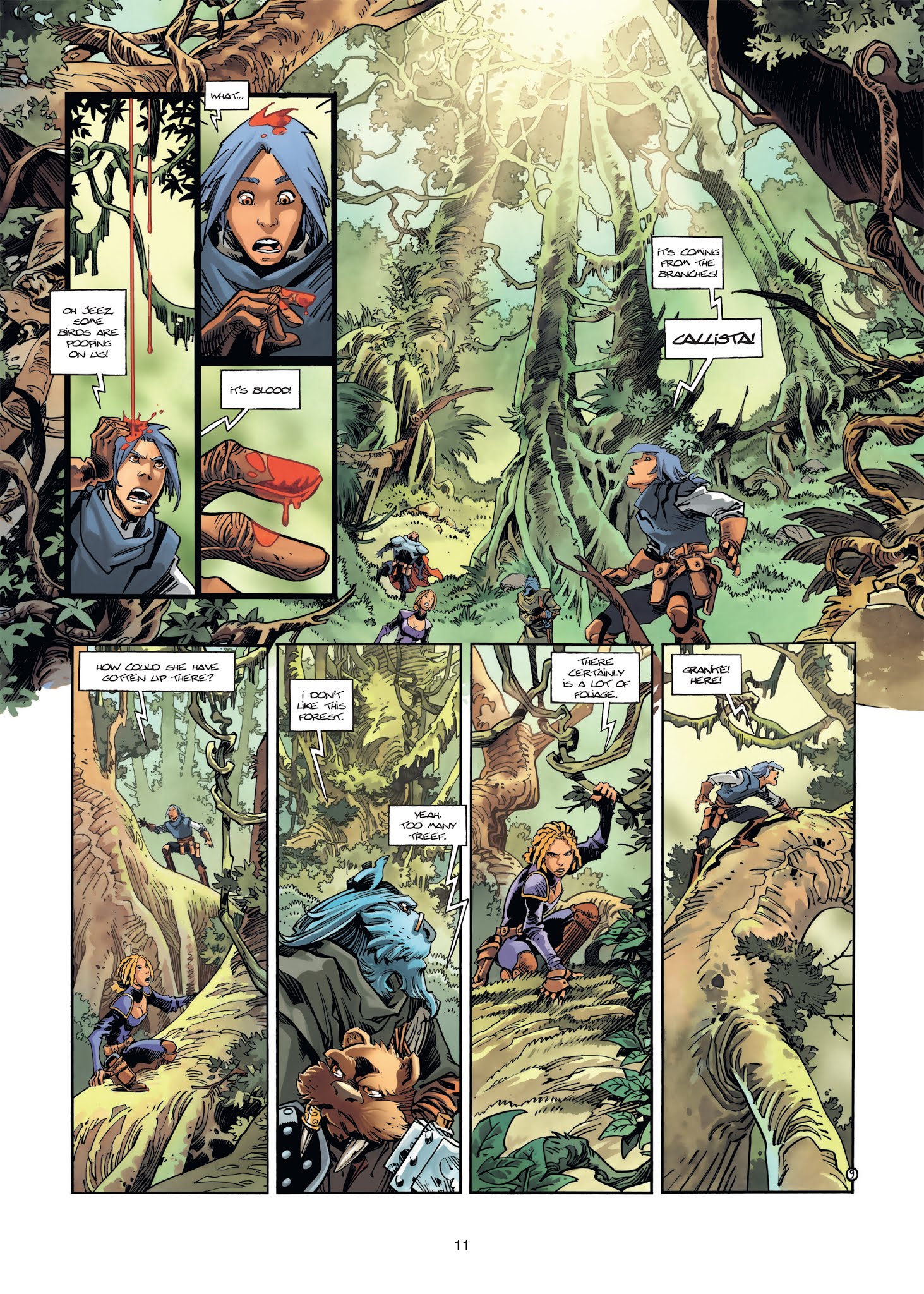 Read online Ythaq comic -  Issue #6 - 11