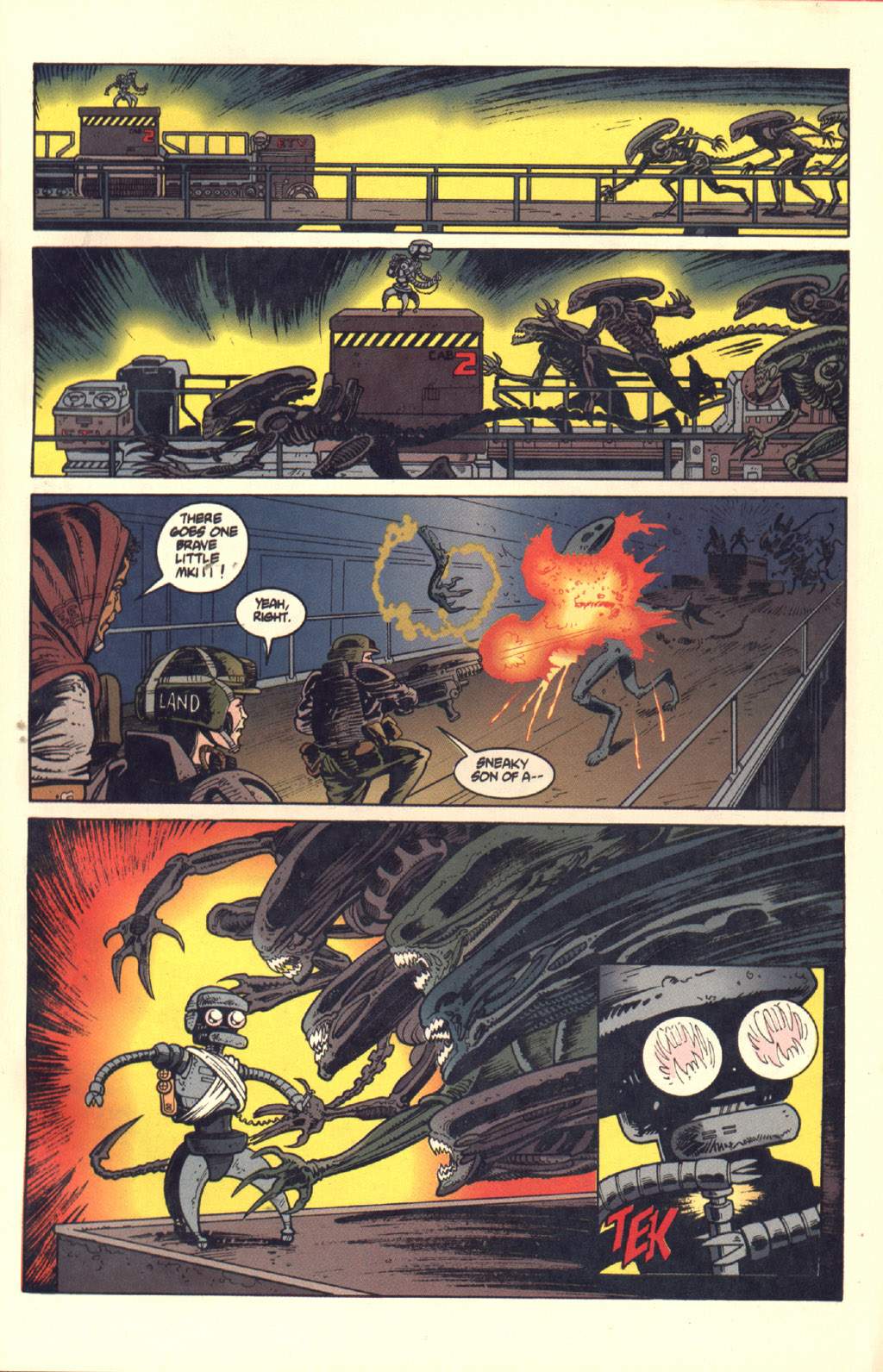 Read online Aliens: Colonial Marines comic -  Issue #7 - 18