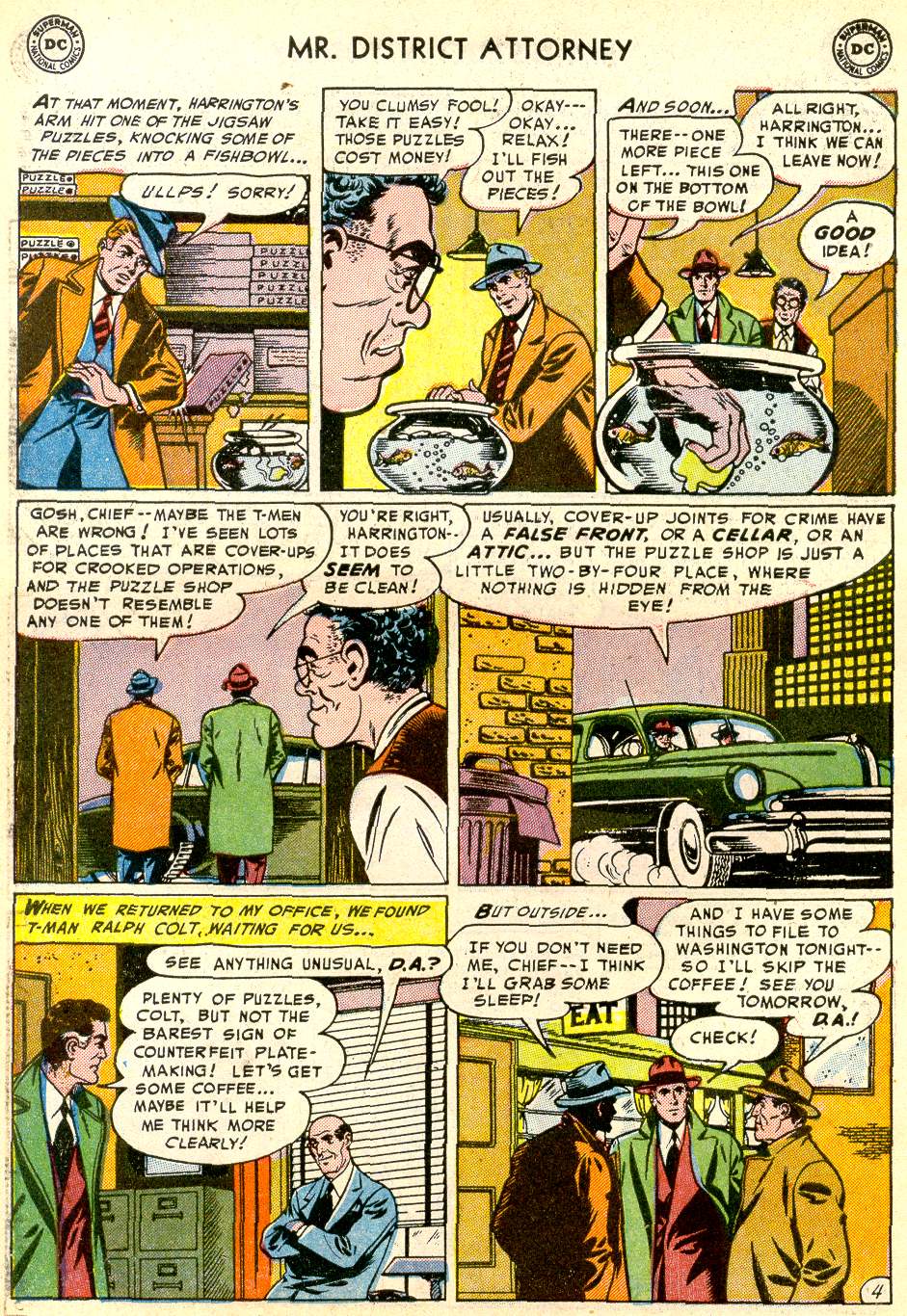 Read online Mr. District Attorney comic -  Issue #38 - 6