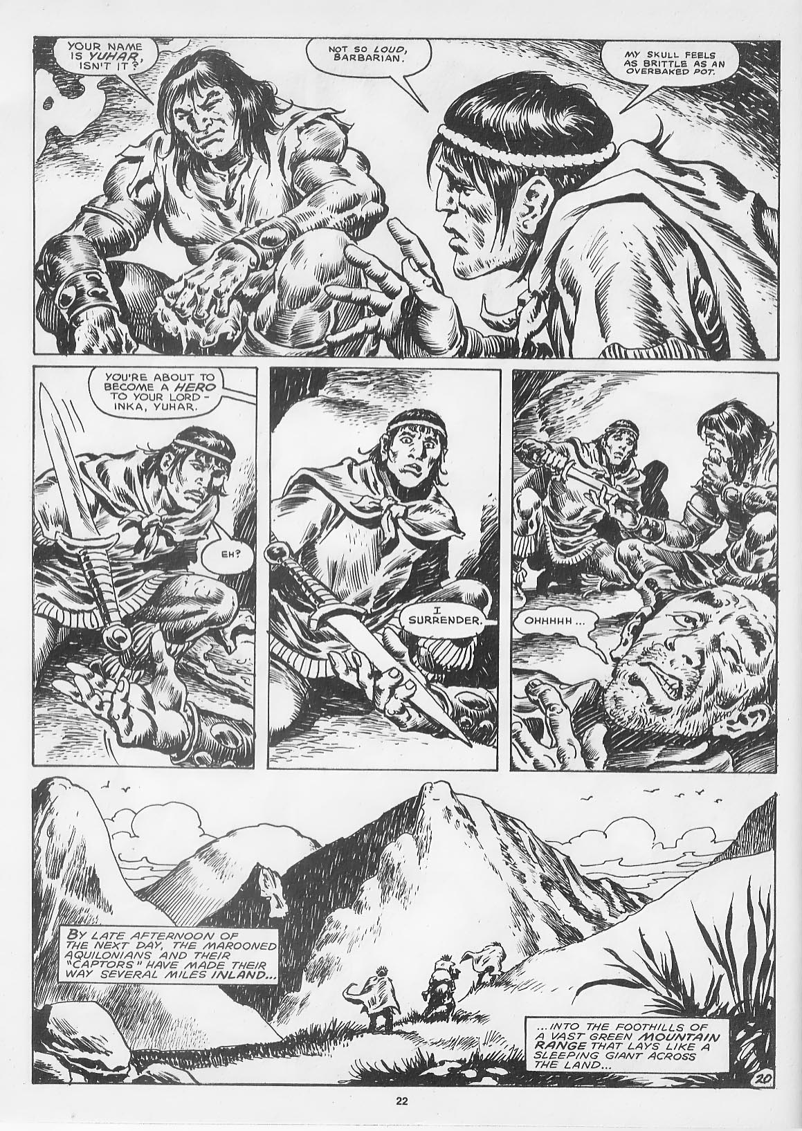 Read online The Savage Sword Of Conan comic -  Issue #166 - 24