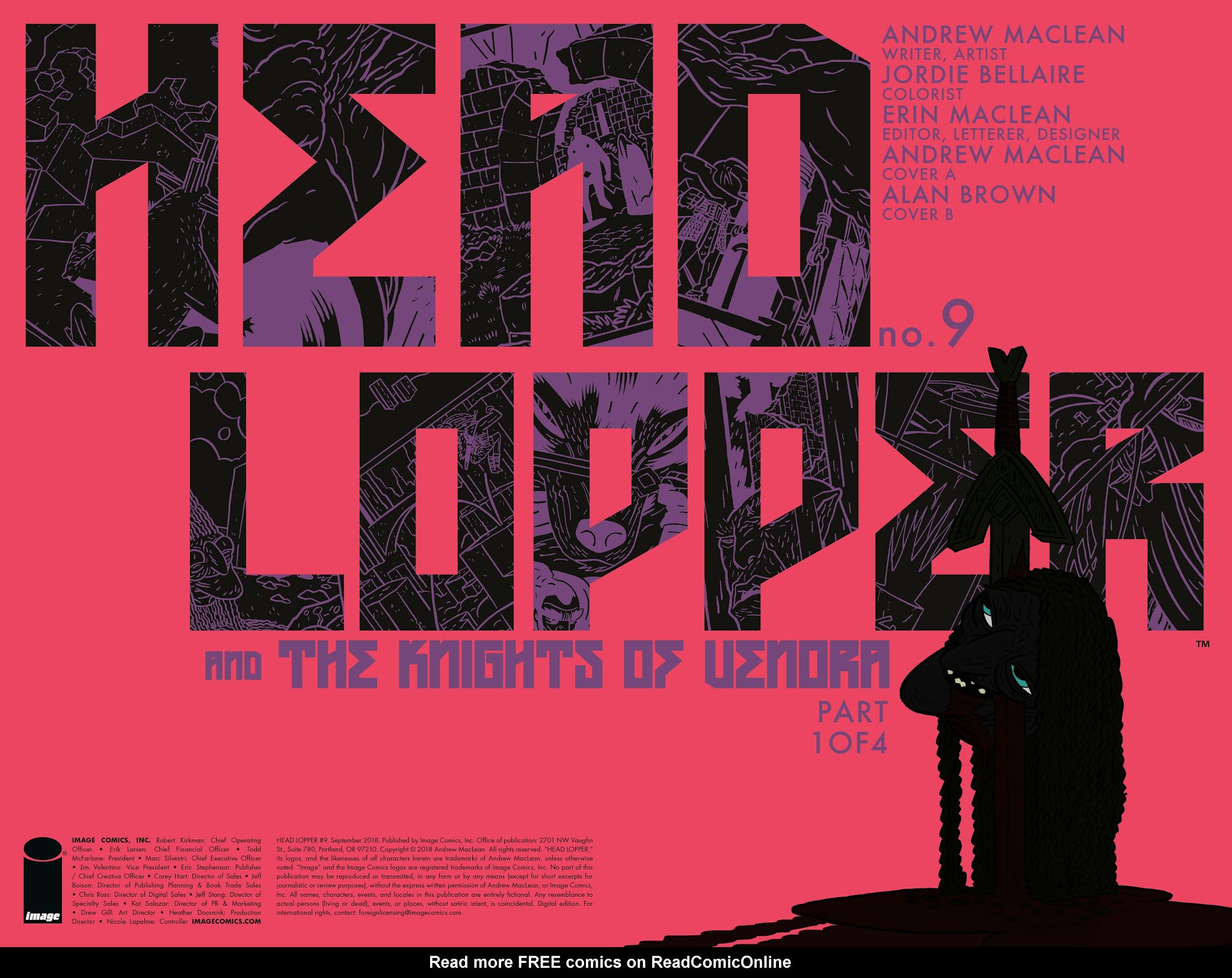 Read online Head Lopper comic -  Issue #9 - 2