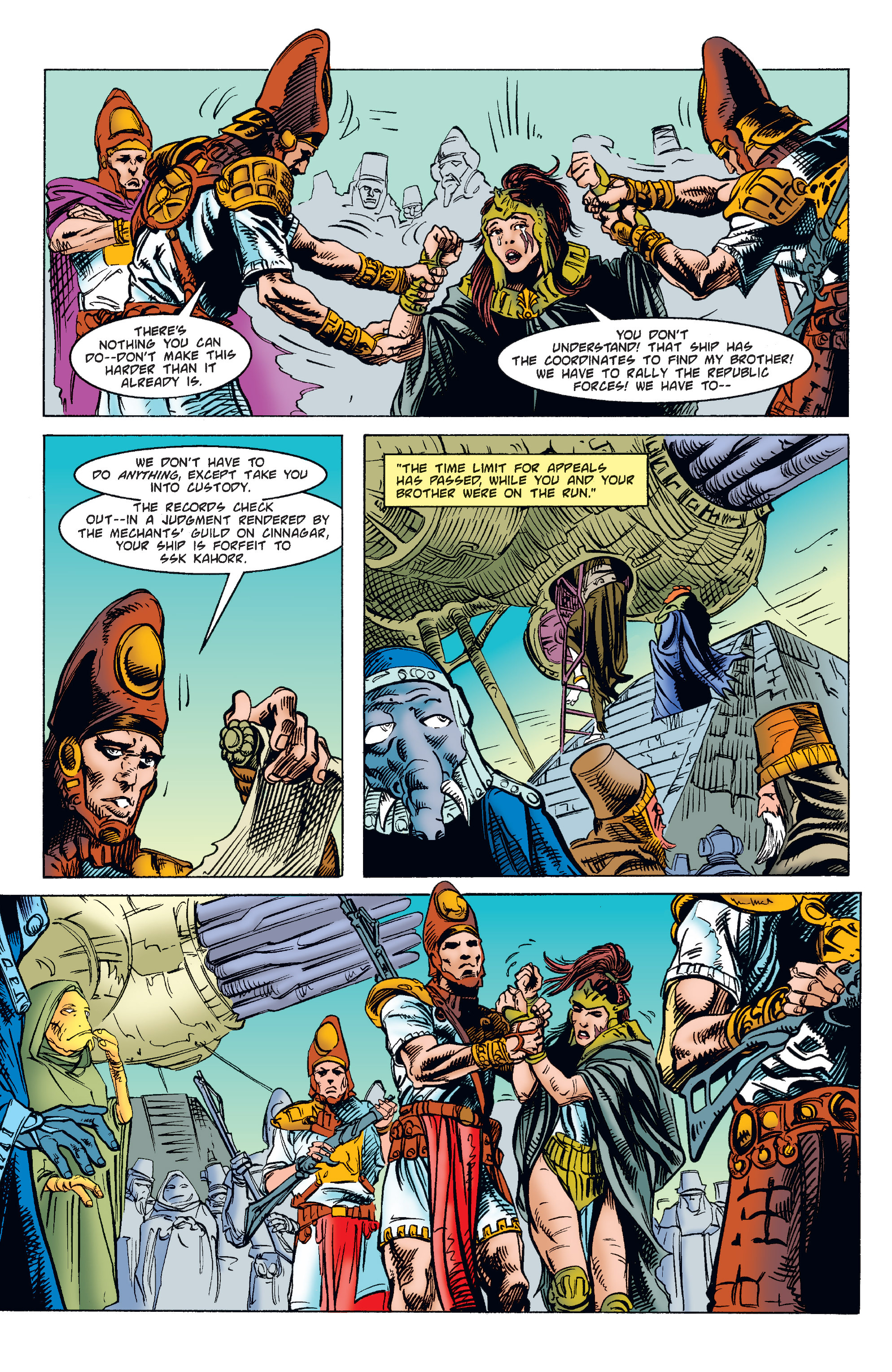 Read online Star Wars: Tales of the Jedi - The Fall of the Sith Empire comic -  Issue #1 - 17