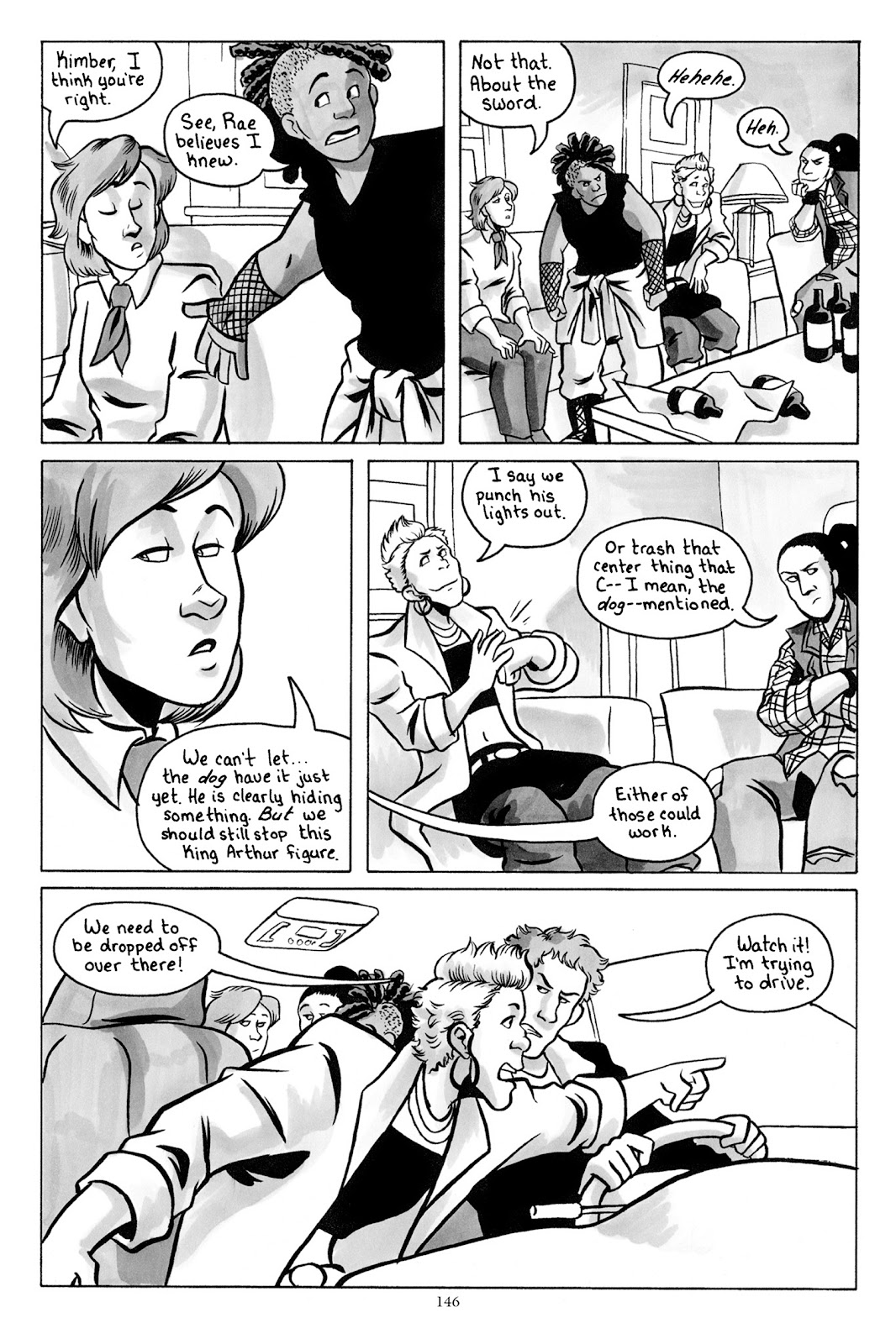 Misfits of Avalon: The Queen of Air and Delinquency issue TPB (Part 2) - Page 44