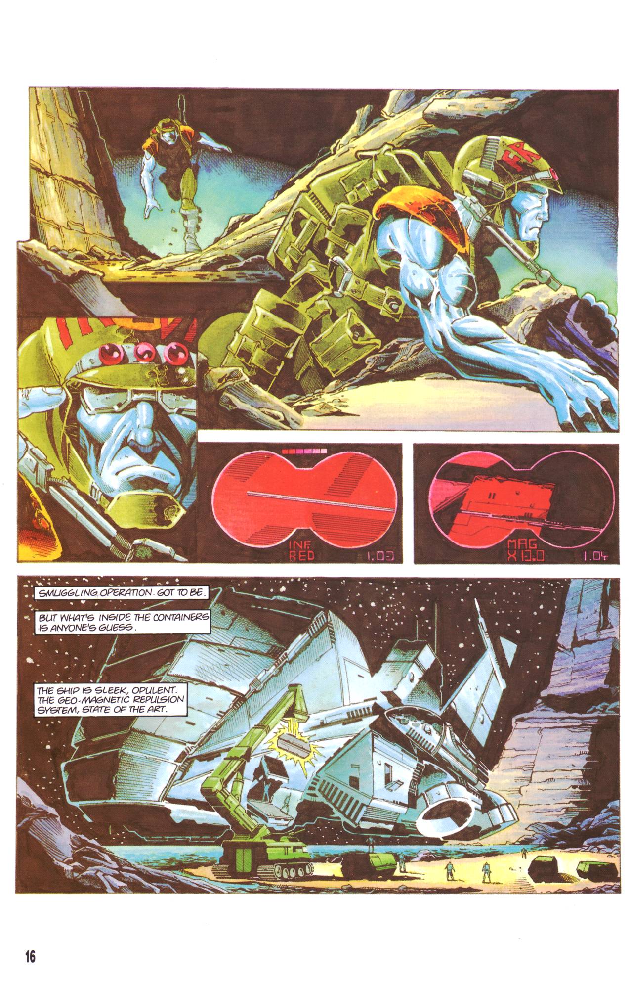 Read online Rogue Trooper:  The Final Warrior comic -  Issue #3 - 17