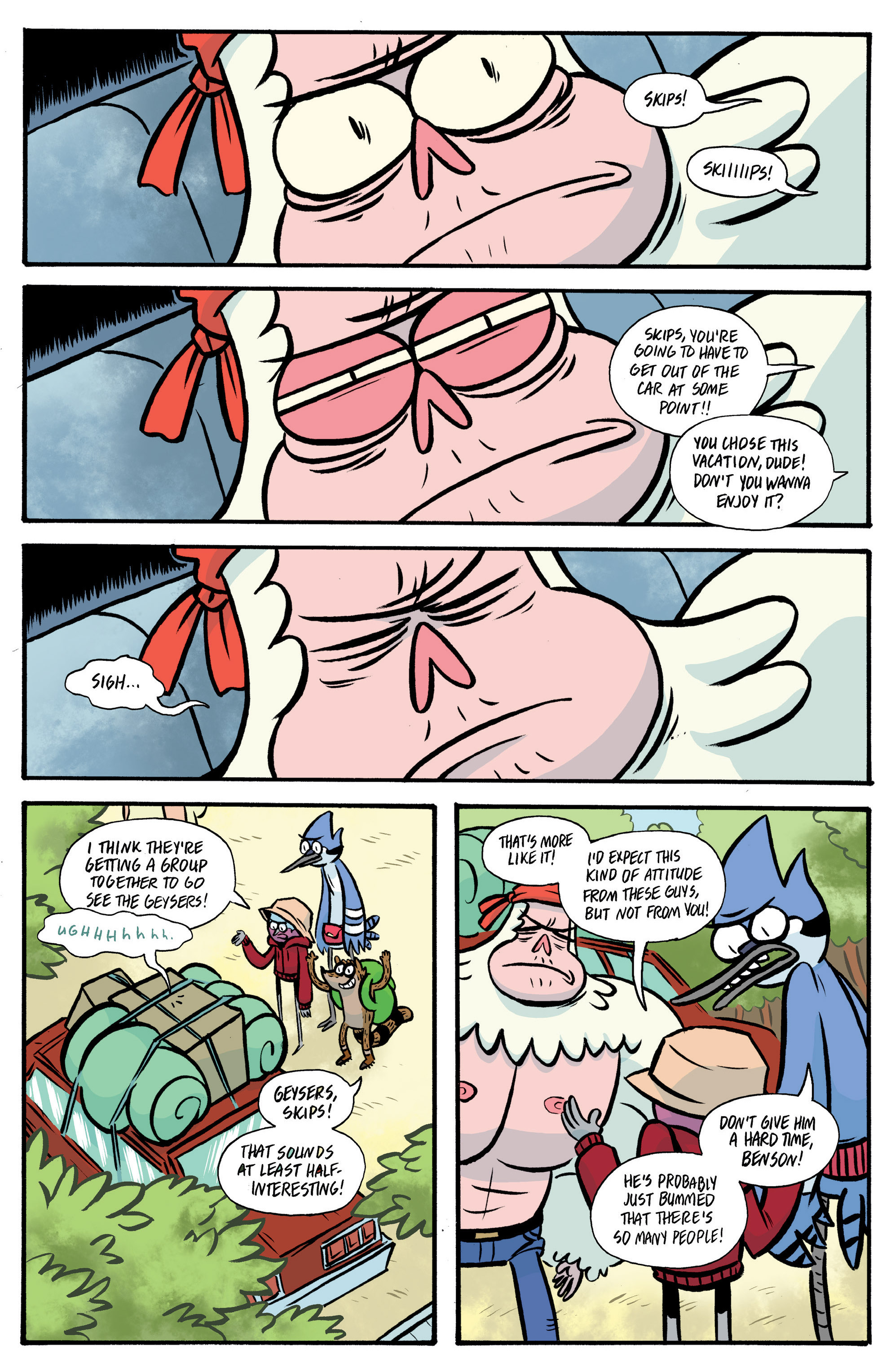 Read online Regular Show: Skips comic -  Issue #2 - 21