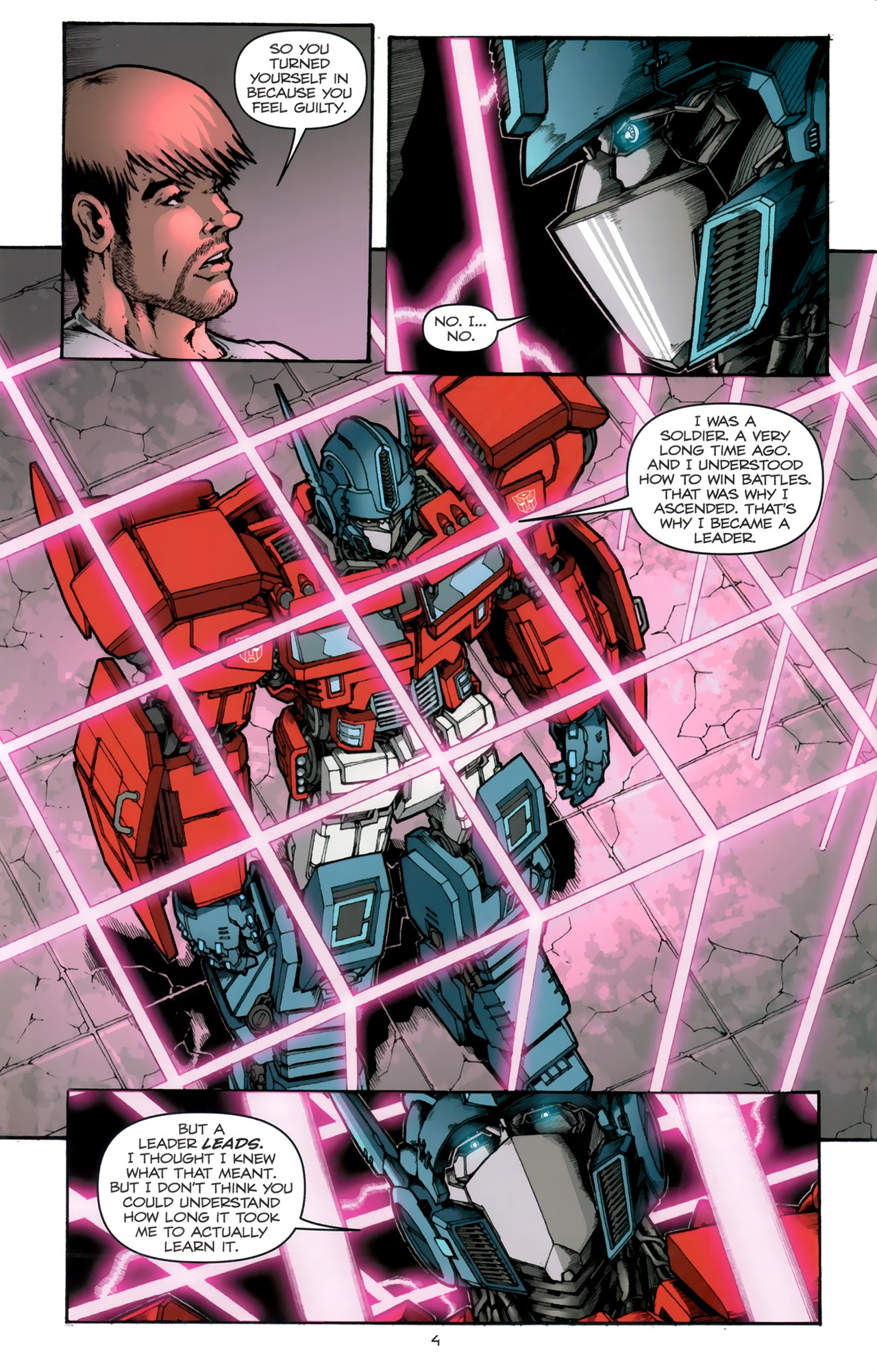 Read online The Transformers (2009) comic -  Issue #5 - 7