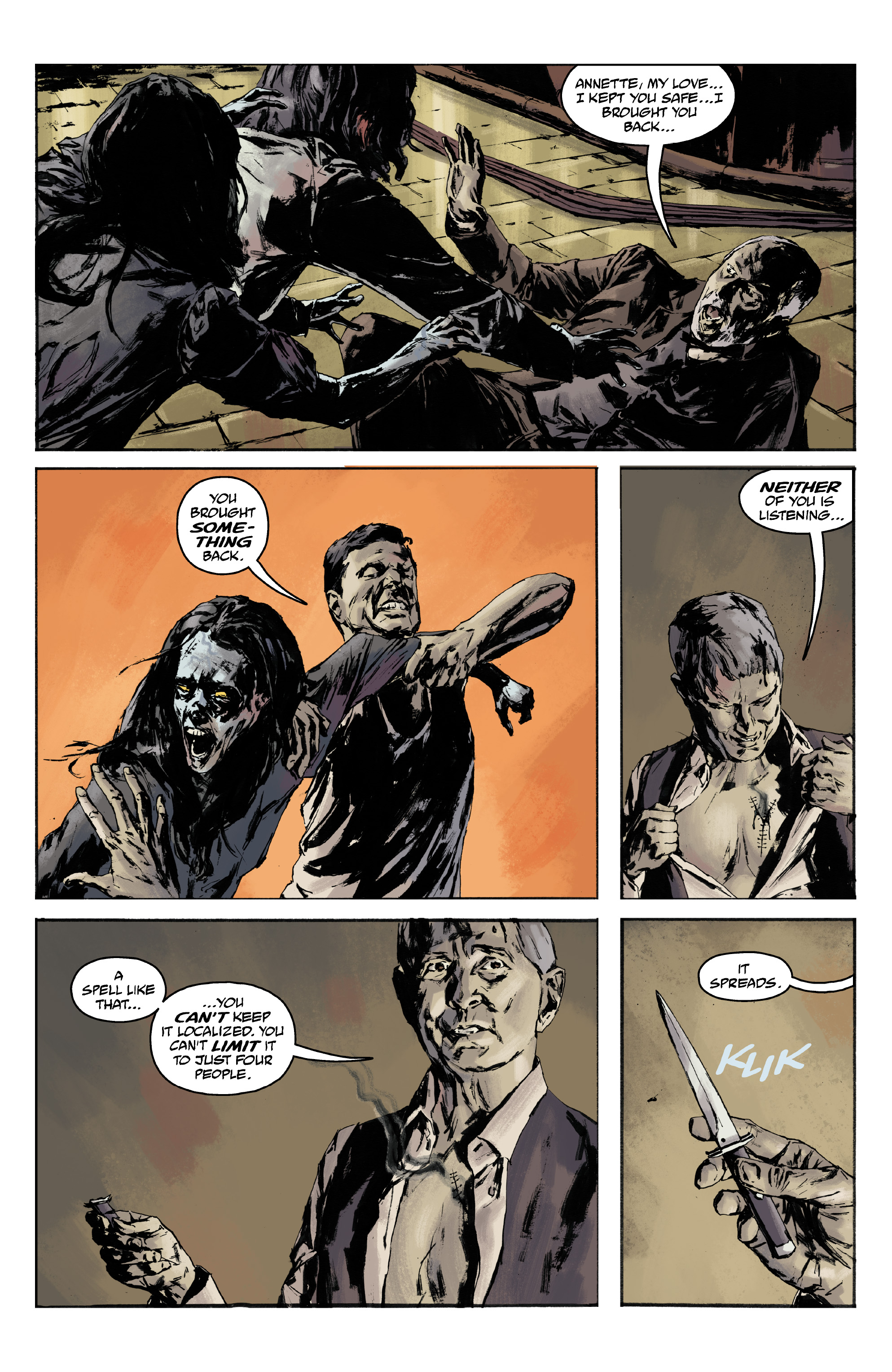 Read online Joe Golem comic -  Issue #5 - 5