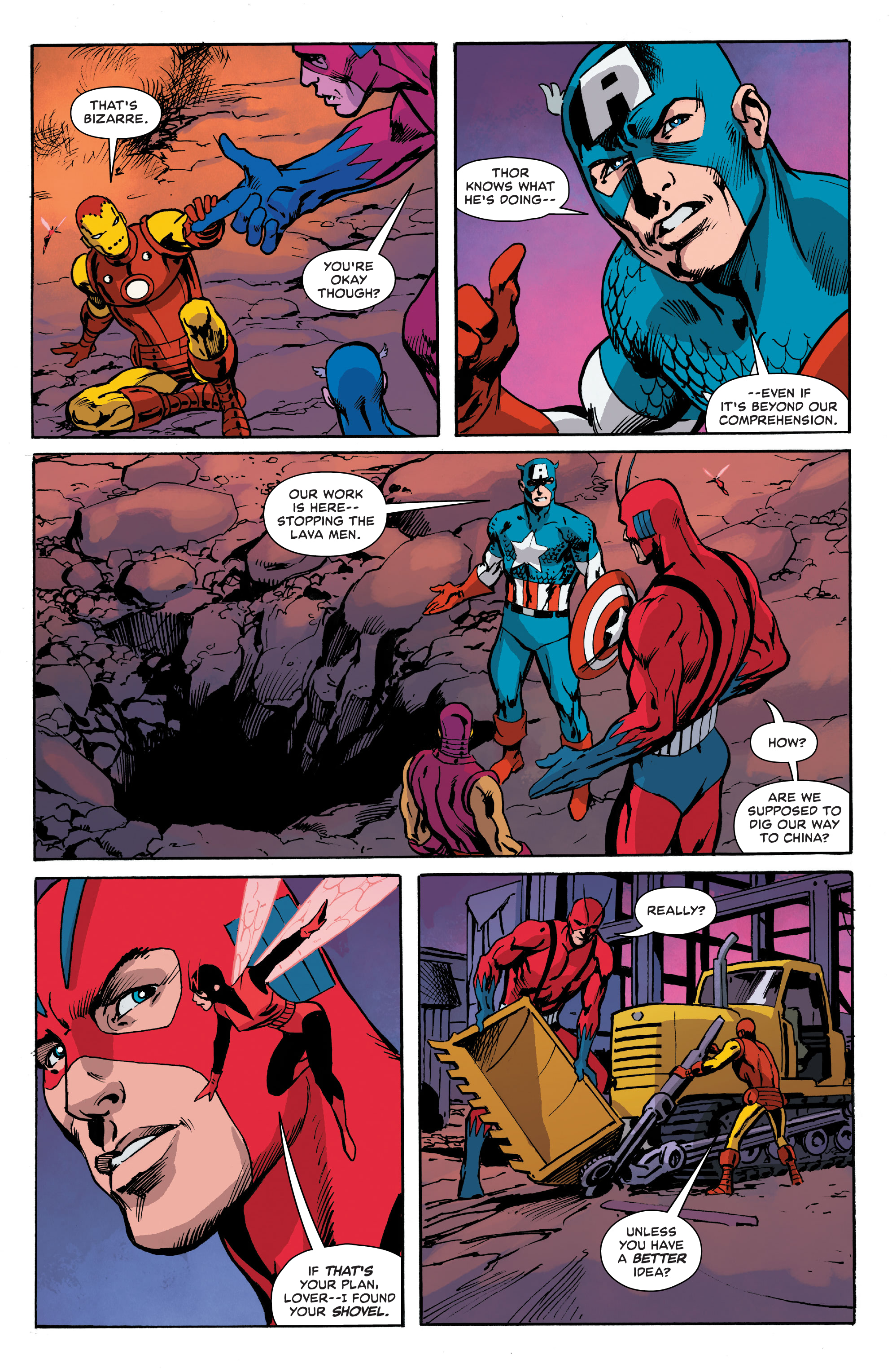 Read online Avengers: War Across Time comic -  Issue #4 - 5