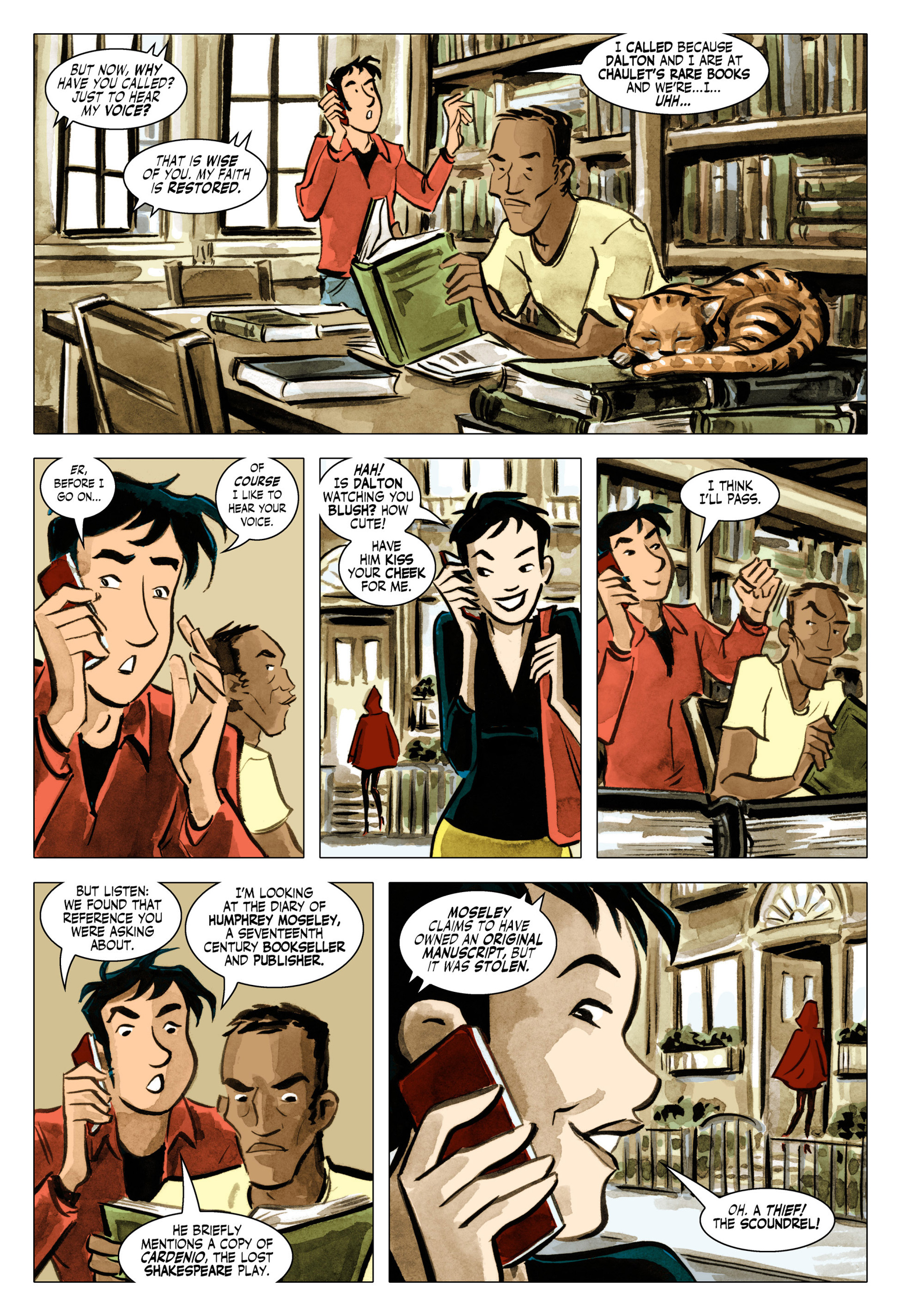 Read online Bandette (2012) comic -  Issue #6 - 7