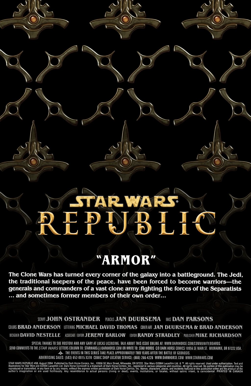 Read online Star Wars: Republic comic -  Issue #68 - 2