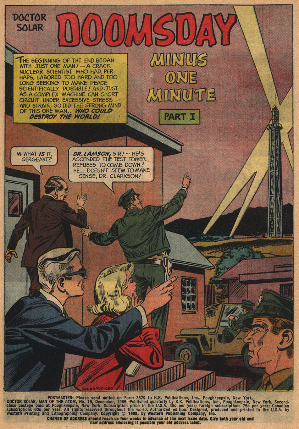 Read online Doctor Solar, Man of the Atom (1962) comic -  Issue #15 - 3