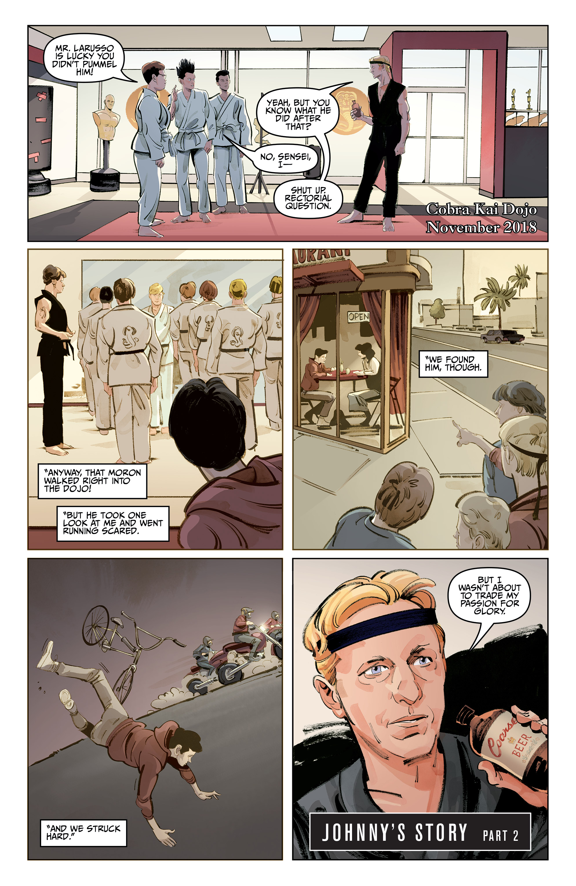 Read online Cobra Kai: The Karate Kid Saga Continues comic -  Issue #2 - 8