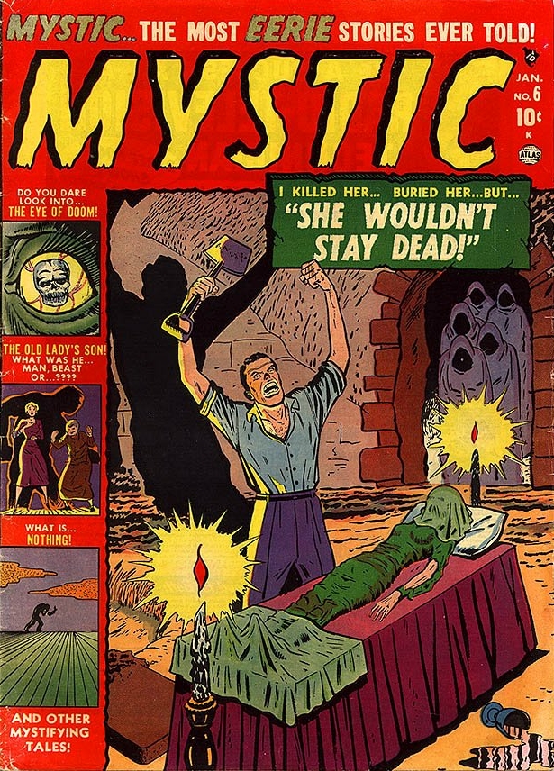 Read online Mystic (1951) comic -  Issue #6 - 1