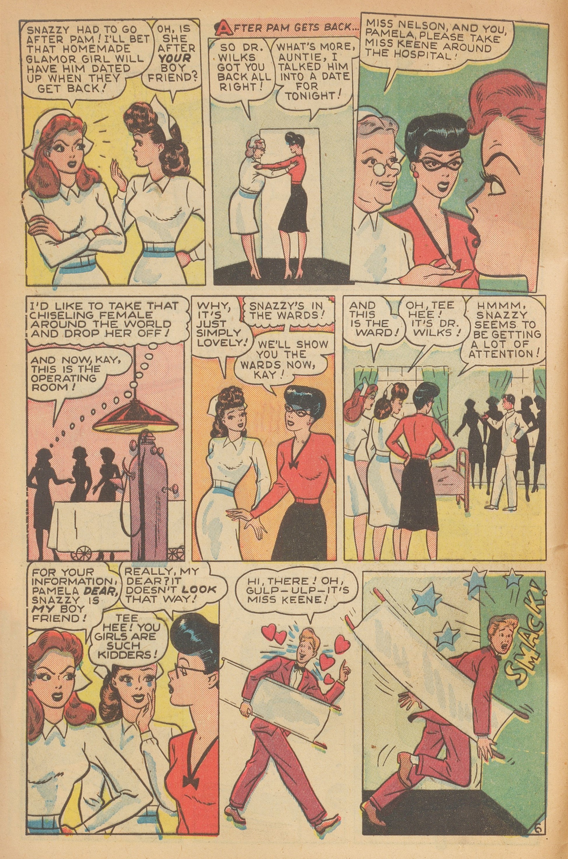 Read online Nellie The Nurse (1945) comic -  Issue #15 - 8