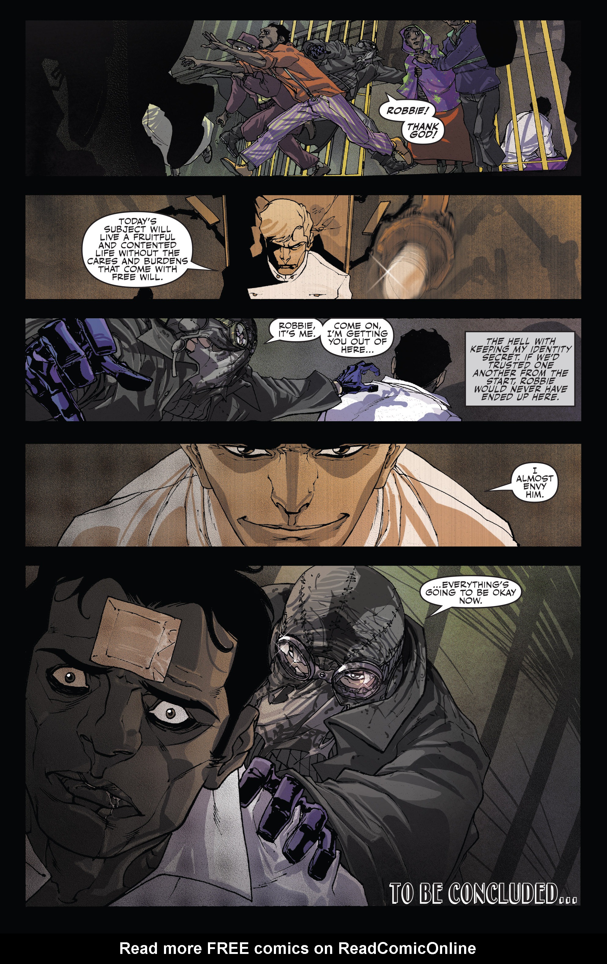 Read online SpiderMan Noir Eyes Without A Face comic Issue 3